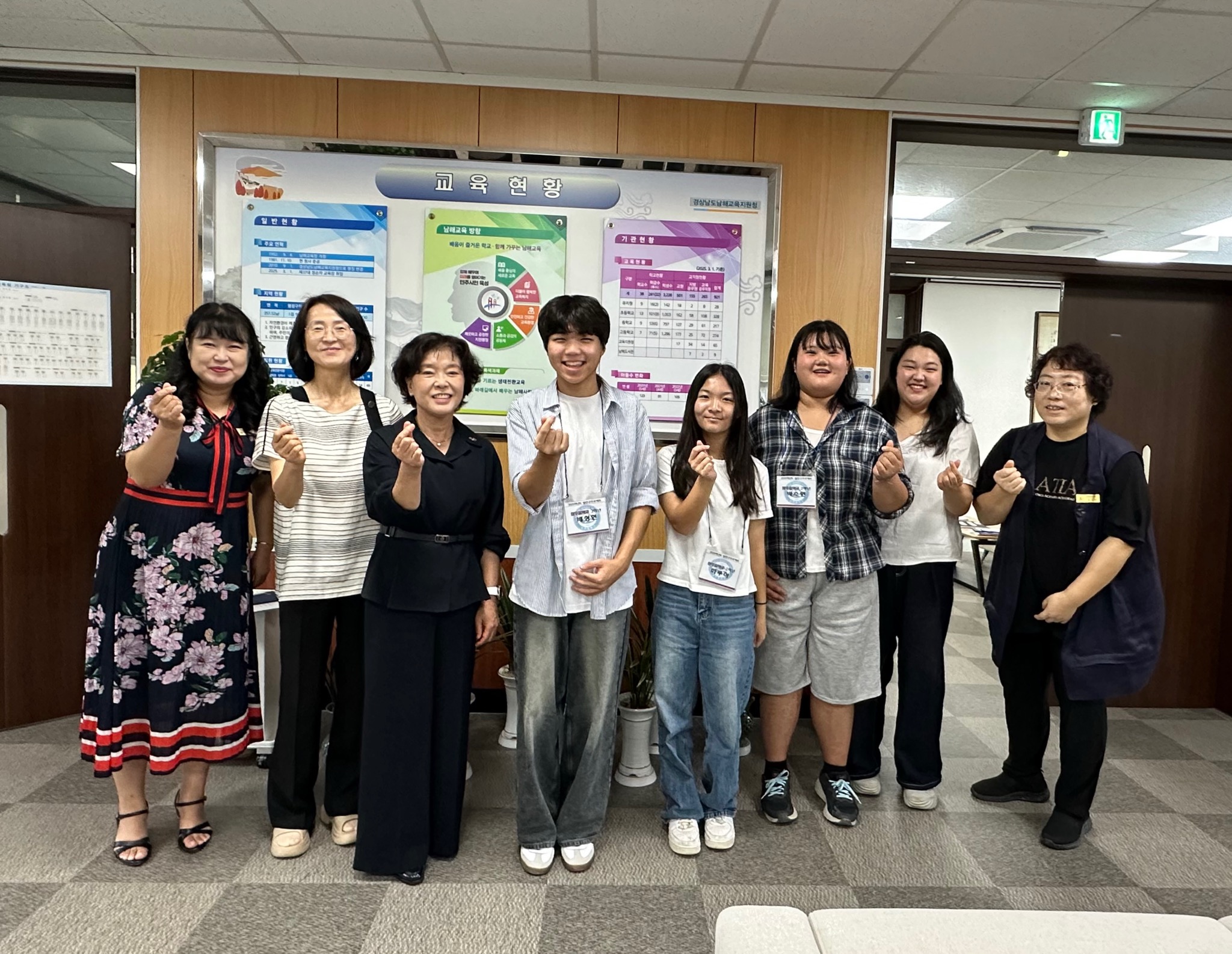 남해교육지원청,‘상주중학교 밥친구’프로젝트와 교육장 인터뷰 진행 - 관련이미지1