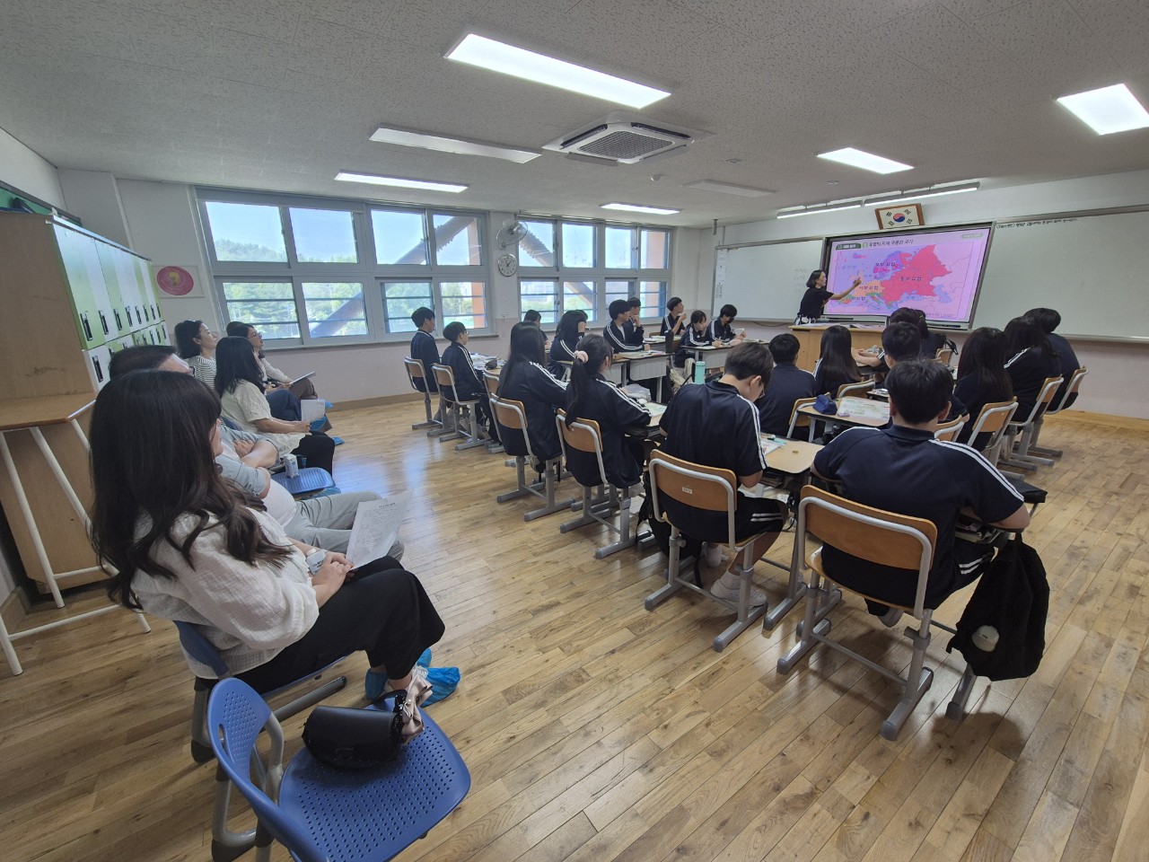 사파중학교 2025. 학부모 초청 수업나눔의 날 실시 - 관련이미지1