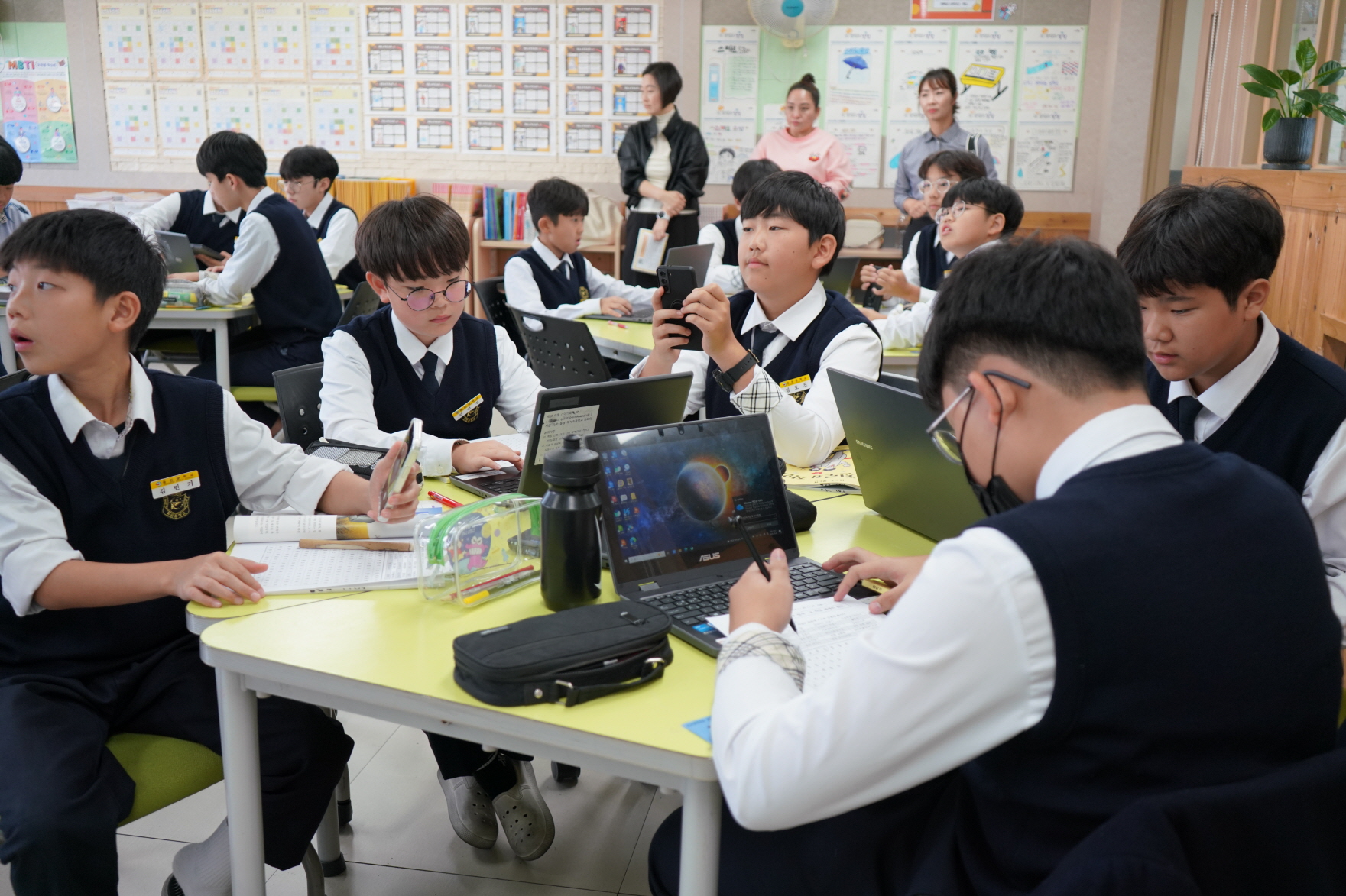 통영 동원중, 2학기 학부모 초청 수업 나눔의 날 운영 - 관련이미지3