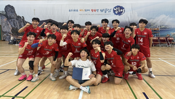 창원명곡고! 제20회 교육감배학교스포츠클럽대회 남자고등부 배구 2연패 - 관련이미지1