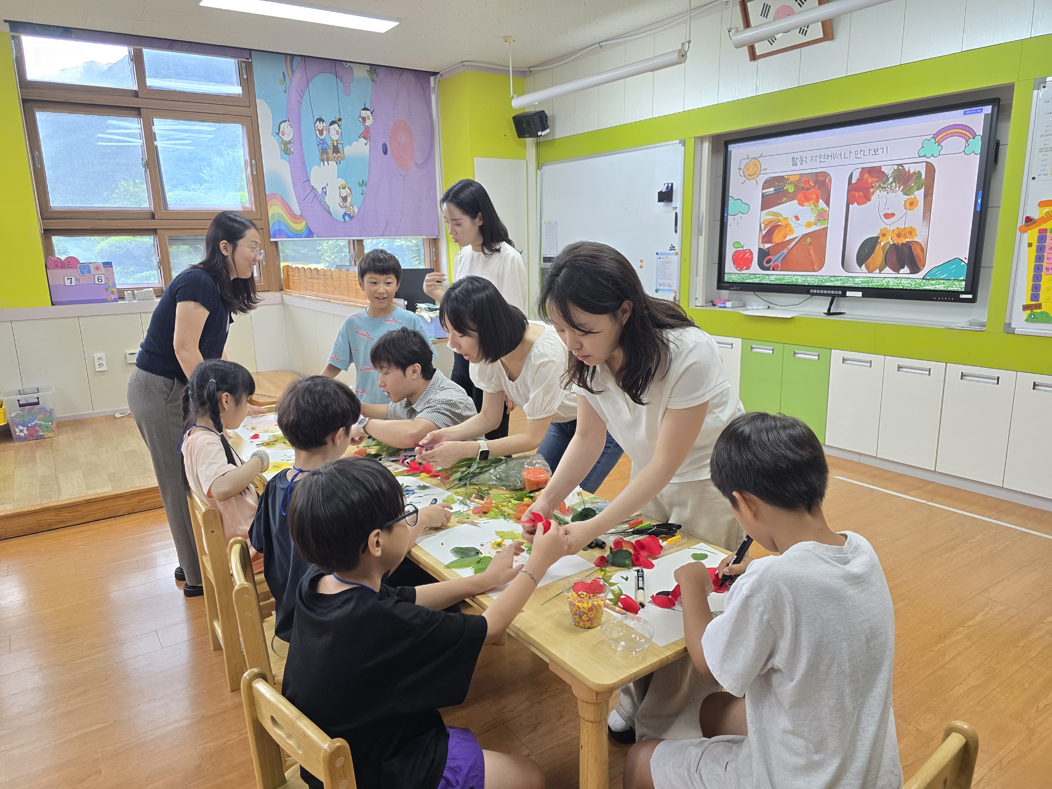 폐교 앞둔 쌍계초, 진주교대와 함께 특별한 미술수업 운영 - 관련이미지2