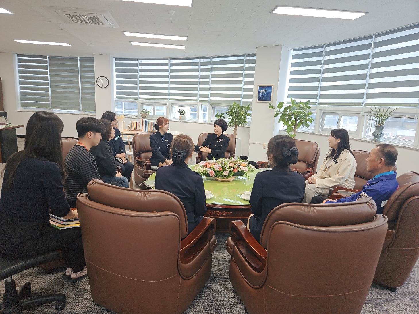 "안전하고 쾌적한 통학로 만들기 약속합니다." 통영교육지원청, 그린로드대장정 발대식 참여 - 관련이미지3