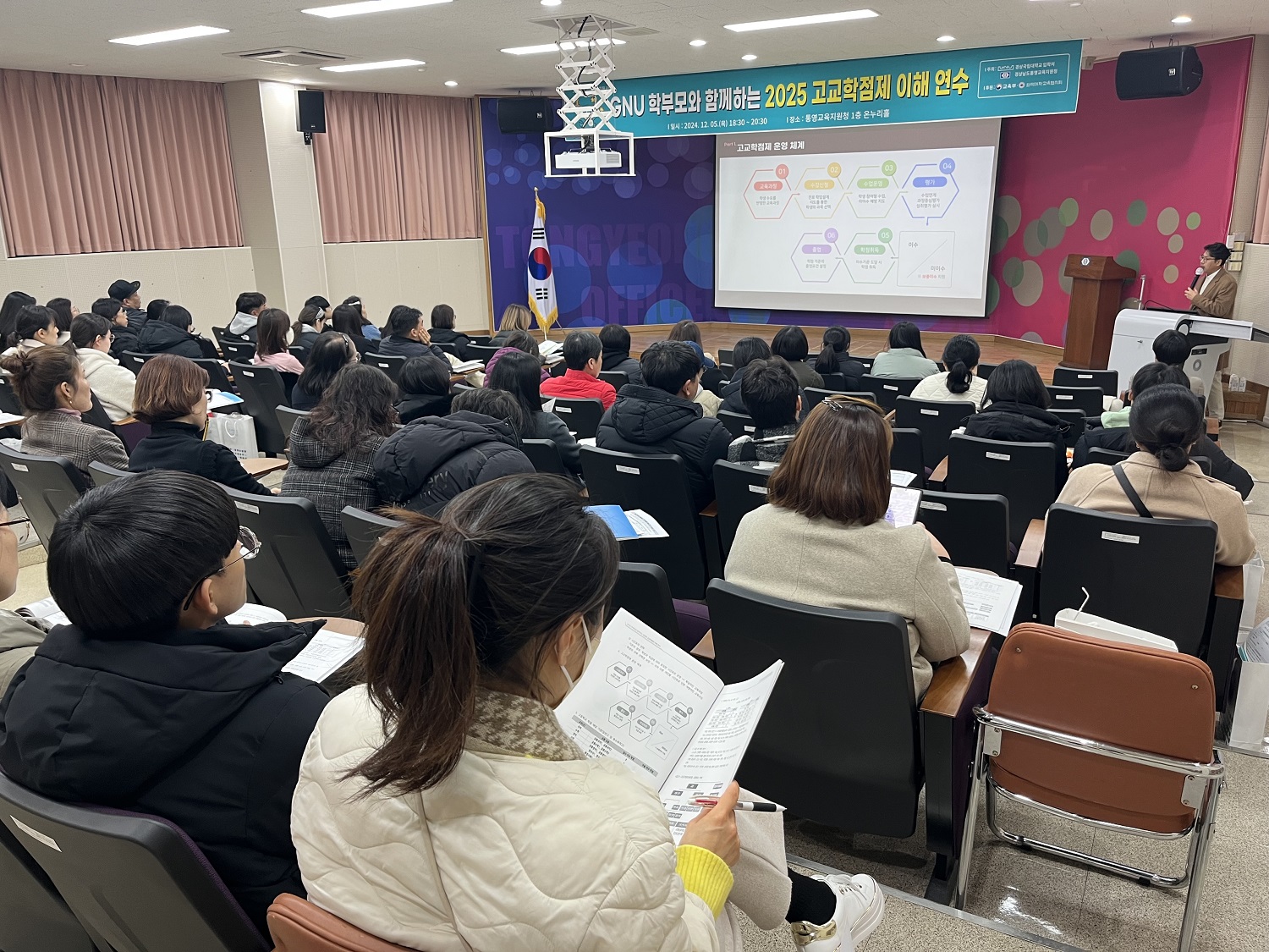통영교육지원청, 예비 고등학생을 위한 고교학점제 이해 연수 개최 - 관련이미지1