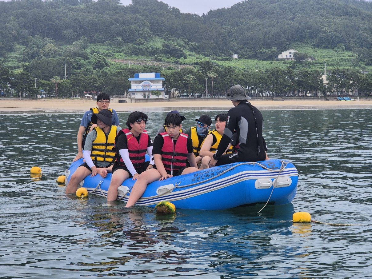 낙동강학생교육원 칠북분원,‘마음 치유와  도전정신 함양’위한 남해 회복교육 실시 - 관련이미지1