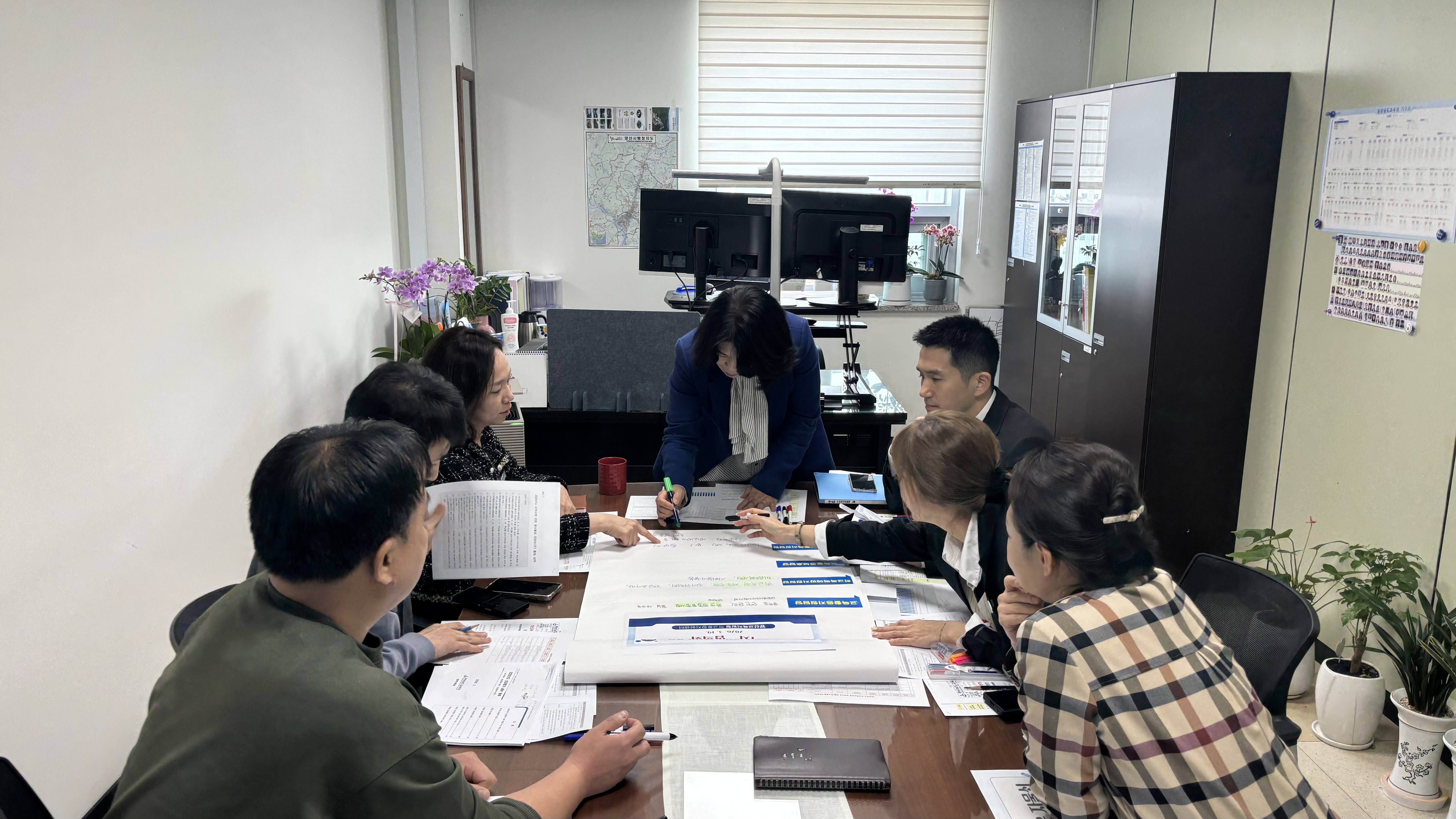 양산교육지원청, 교육공동체 변화와 혁신을 품은 적극행정 ‘학교통합지원센터 부서성과지표 개발’ 교육 - 관련이미지2