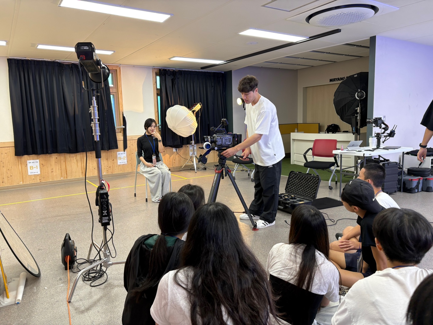 밀양영화고등학교, 중학생 대상 ‘영화연극 진로체험 교실’ 운영 - 관련이미지2