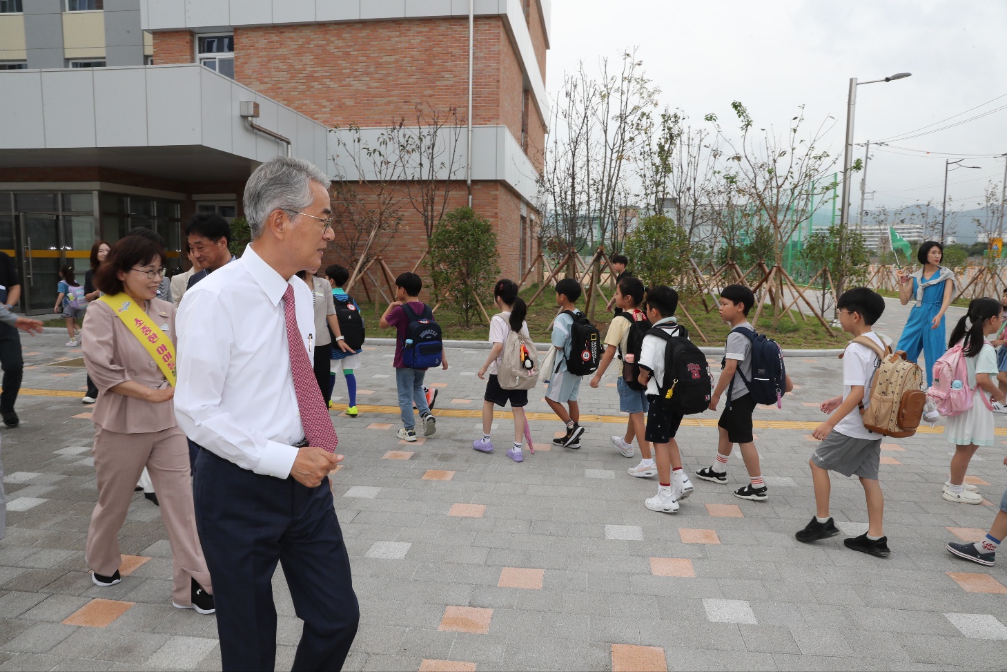 박종훈 교육감, 김해 신문초 방문... 현장 의견 청취  - 관련이미지1