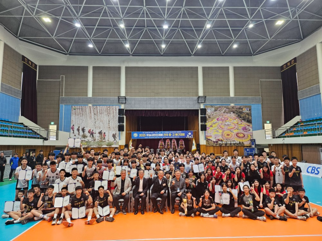 진주 동명고, 제천 산업고 풀세트 접전 끝에 극적으로 우승 - 관련이미지1