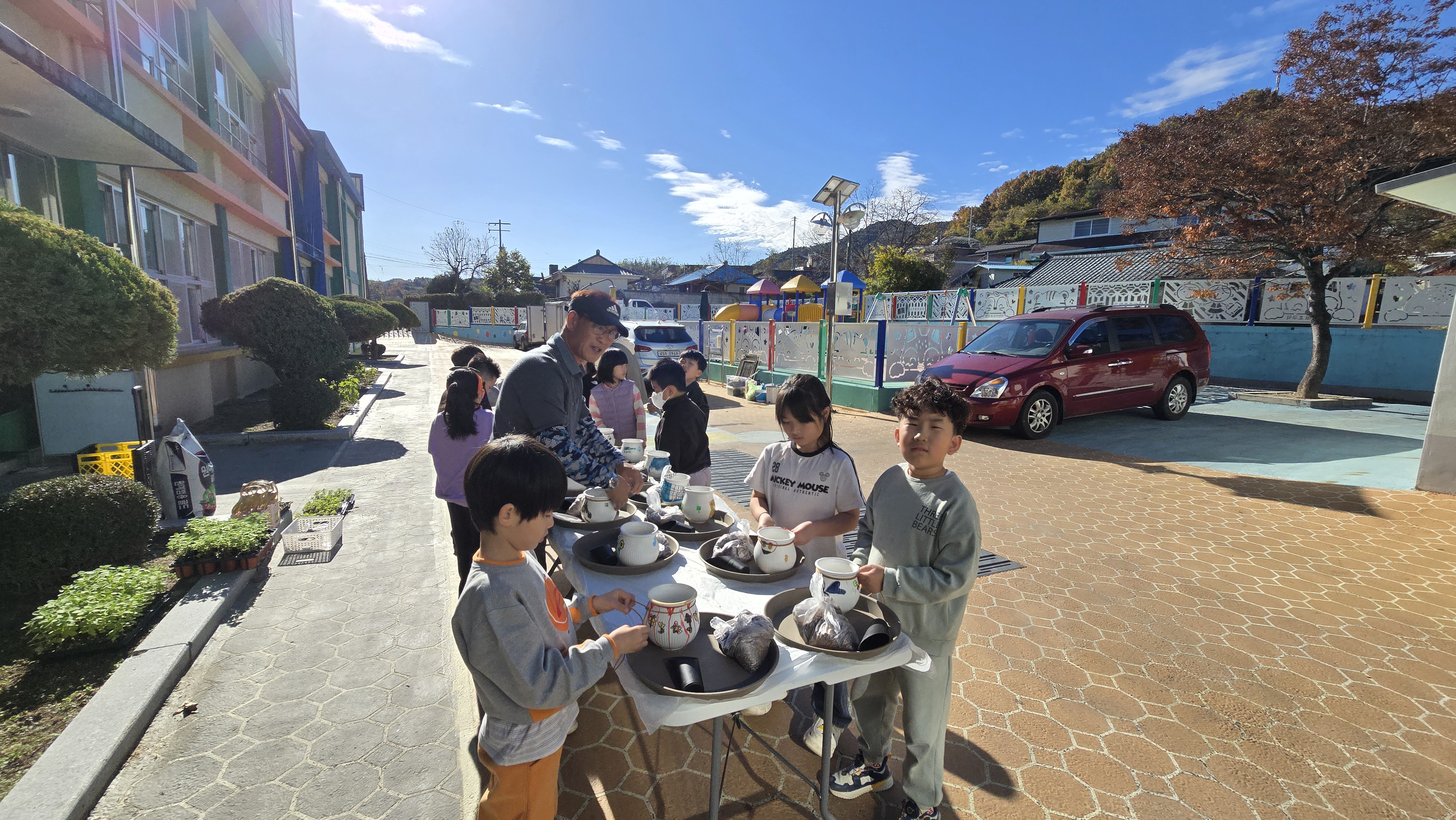 안의초, 농촌교육농장 꽃담과 함께한 문화예술 체험 - 관련이미지1