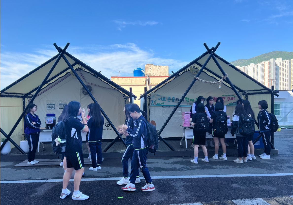 마산무학여중 '행복한 등굣길 프로젝트- 도넛츠 먹고~ 학교가자!'  - 관련이미지3