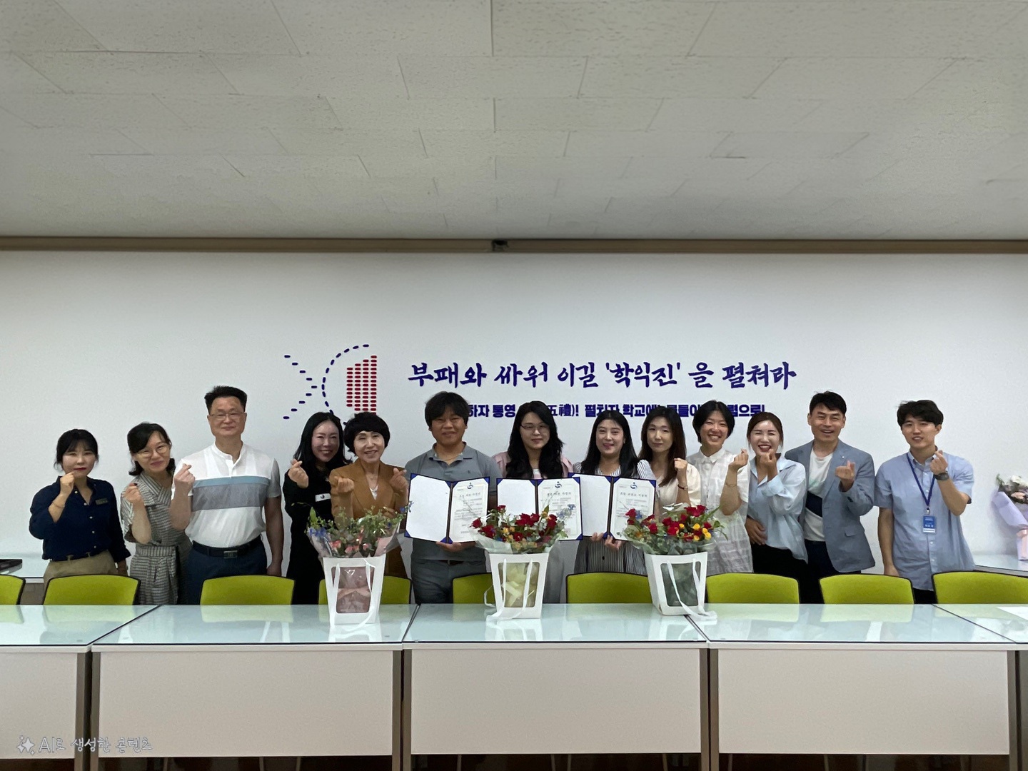 통영교육지원청 모범 학원 및 교습소 지정서 전달식 개최 - 관련이미지1