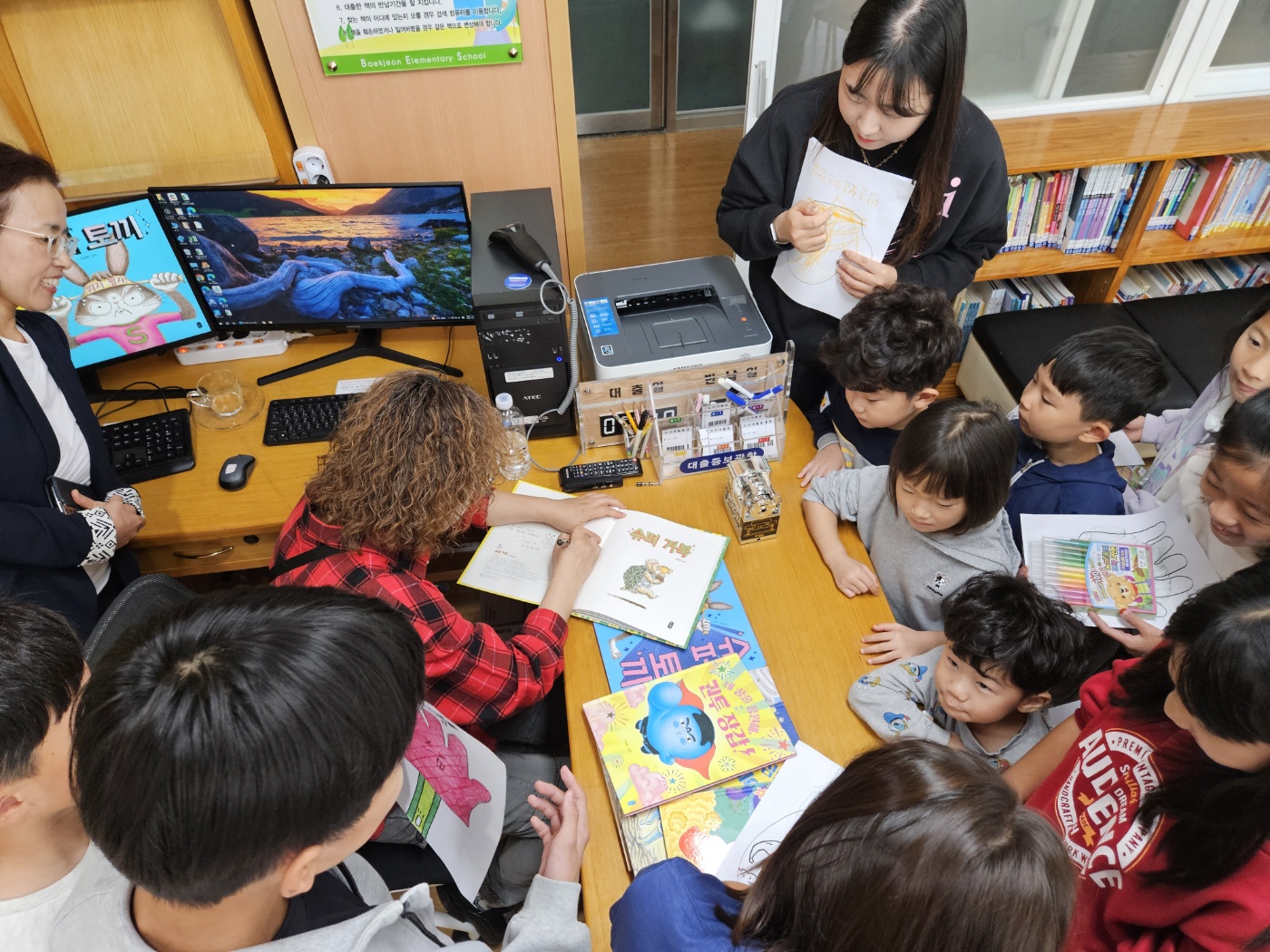 백전초, 상상력과 질문이 자라는 인문학 수업(‛슈퍼거북’ 유설화 작가와의 만남) - 관련이미지4