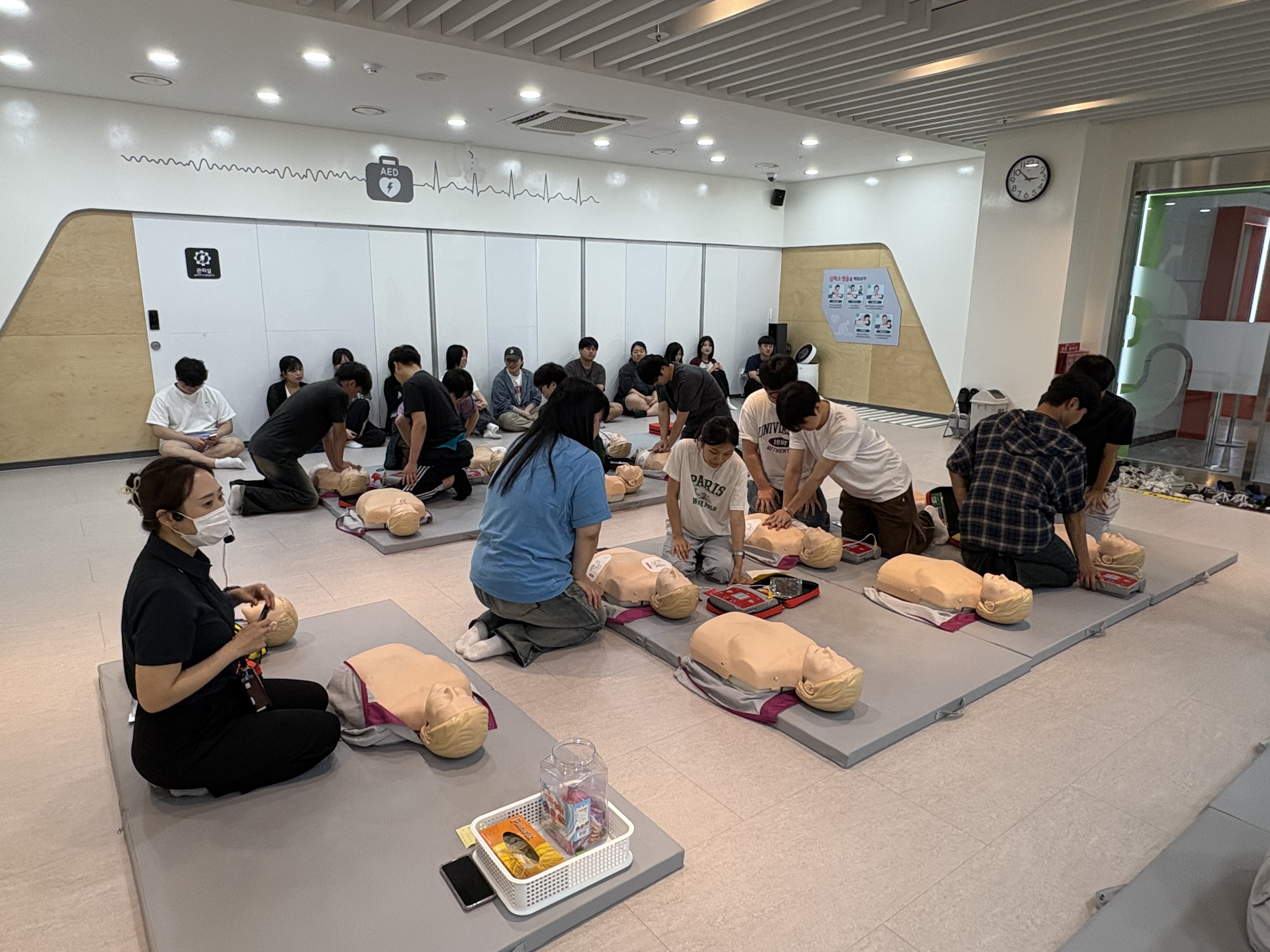 경상남도교육청 학생안전체험원, 1,000여명의 예비교사 응급처치 및 심폐소생술 교육 실시  - 관련이미지1