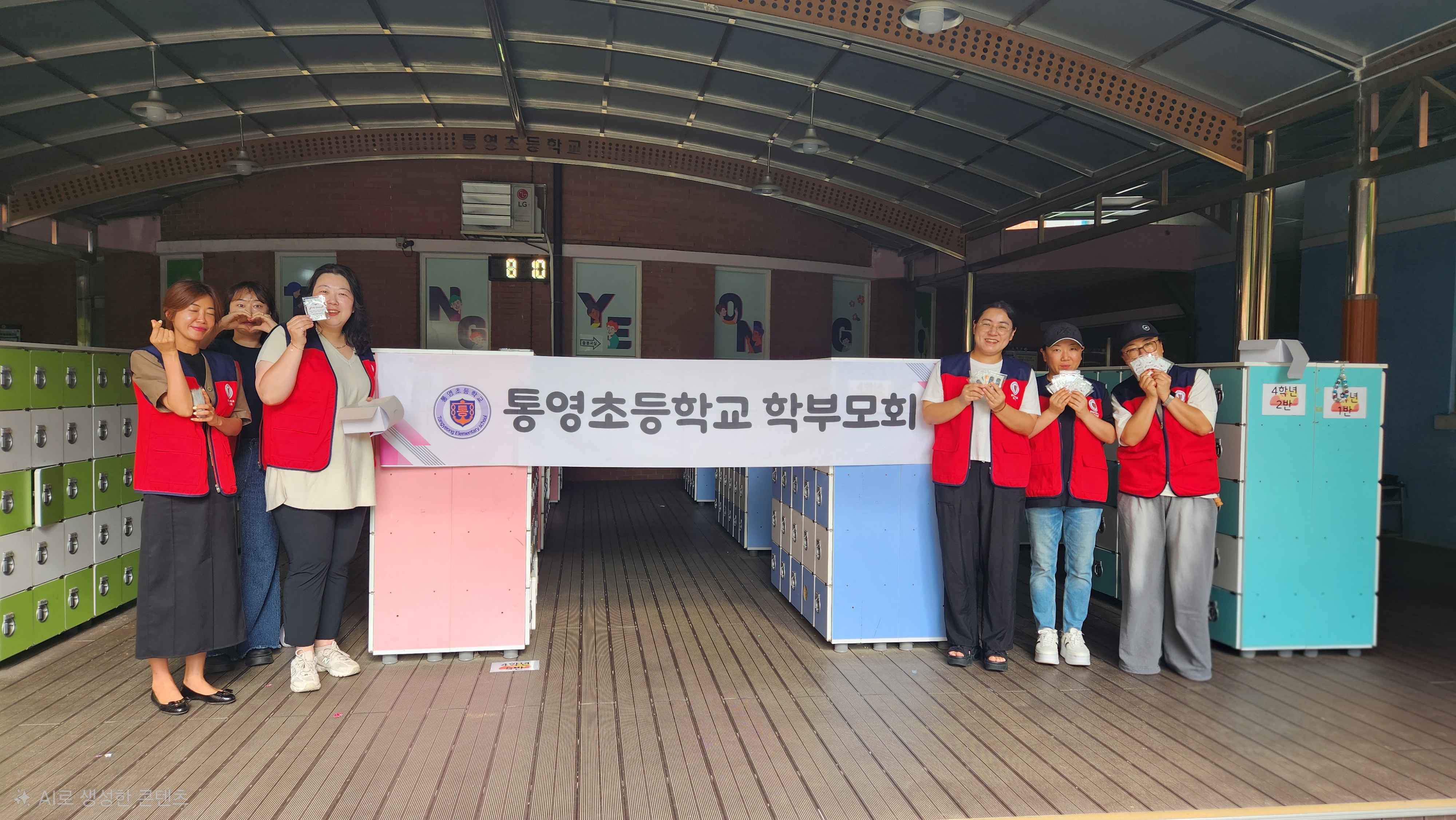 통영초, 학부모회 주관 ‘친구의 날 캠페인’ 실시 - 관련이미지1