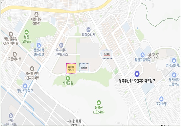 2-1창원중동지역(가칭)의창중학교설립위치.jpg