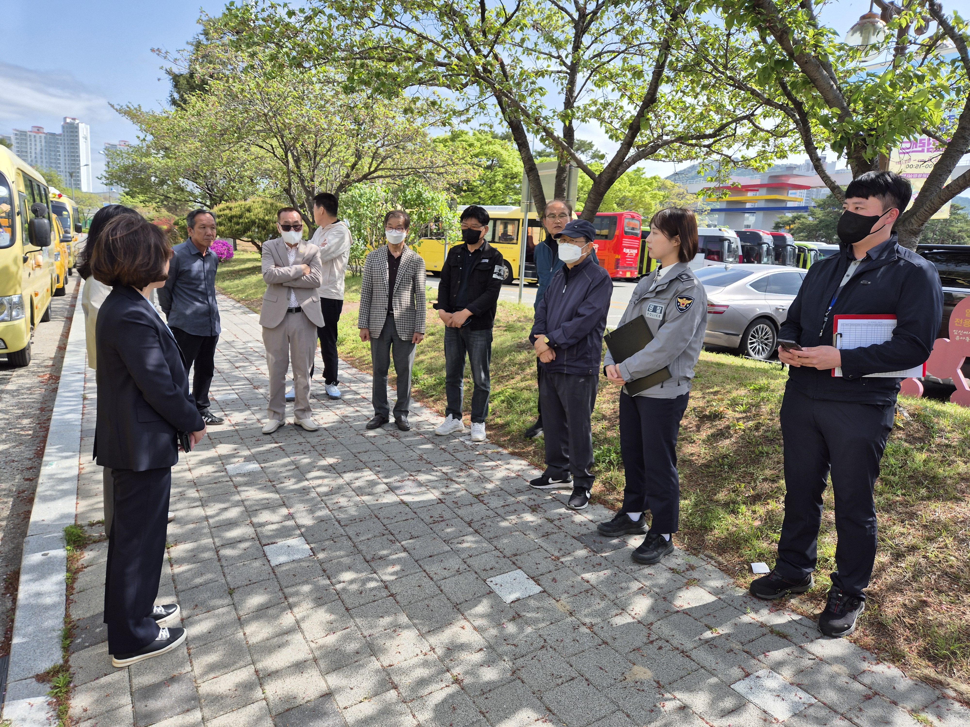 양산교육지원청, 2025년 상반기 관계부처 합동 어린이통학버스 안전점검 - 관련이미지1