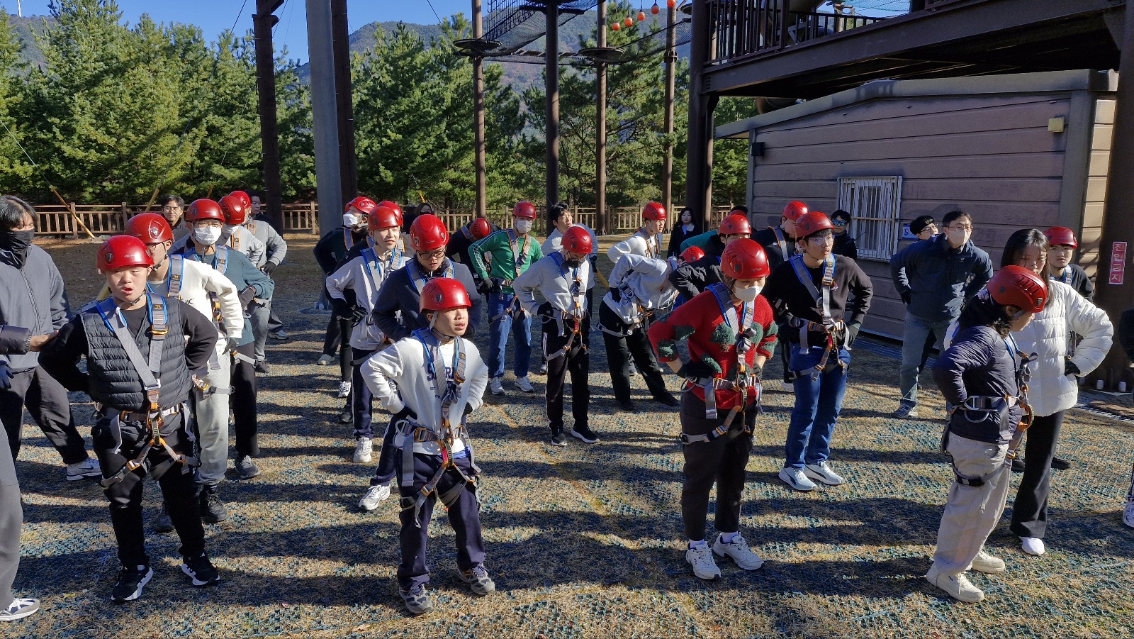 의령은광학교, 경상남도교육청 학생교육원 모험시설 체험 - 관련이미지1