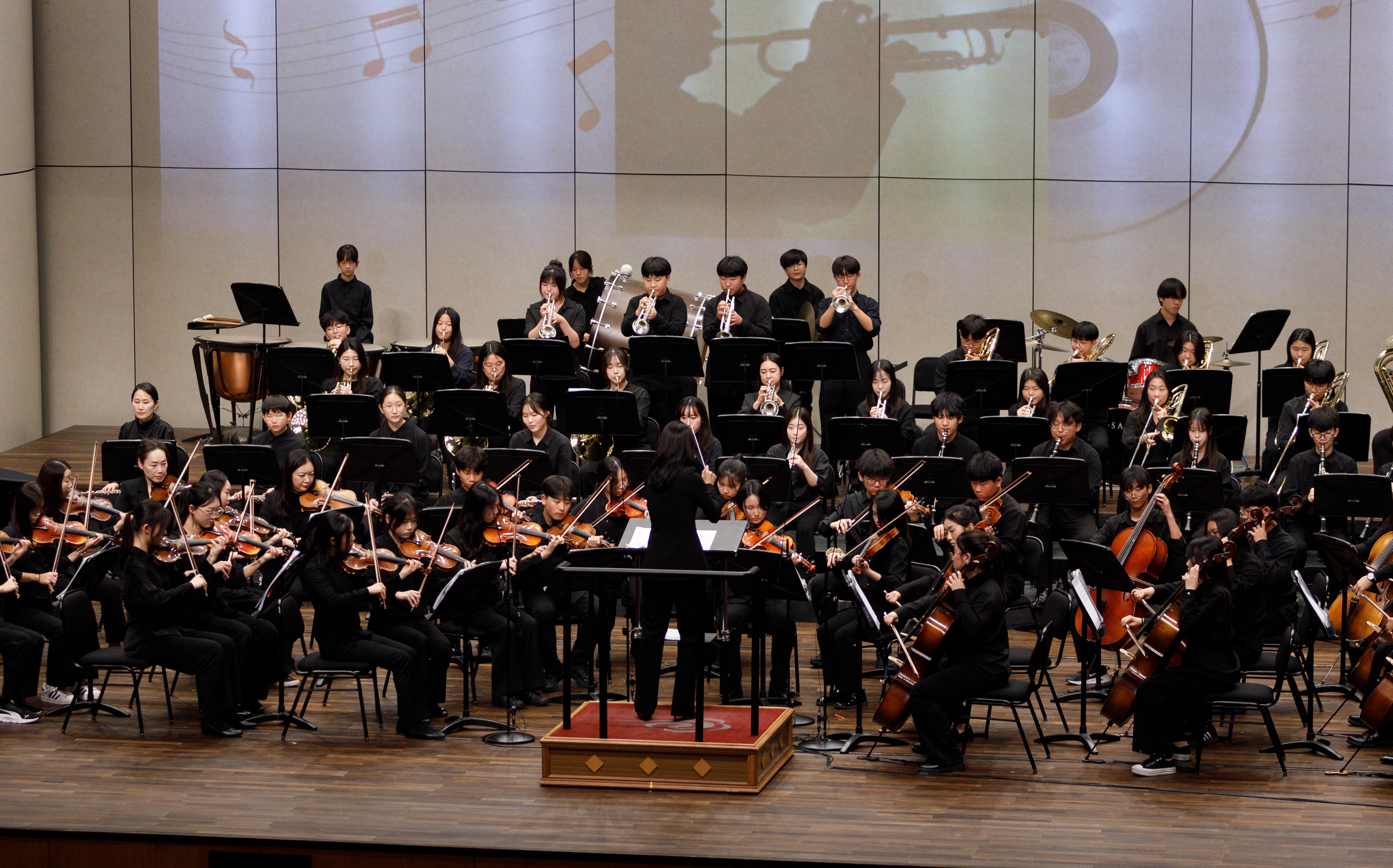 수월중학교 학생 오케스트라 제12회 정기연주회 개최 - 관련이미지2