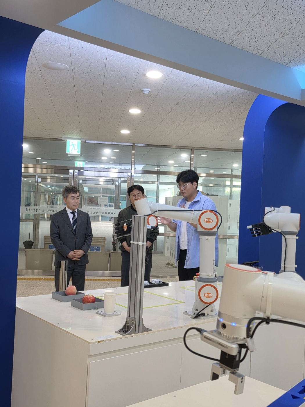 양산인공지능고, 교육장 학교교육 현장 지원 방문 간담회 개최 - 관련이미지2