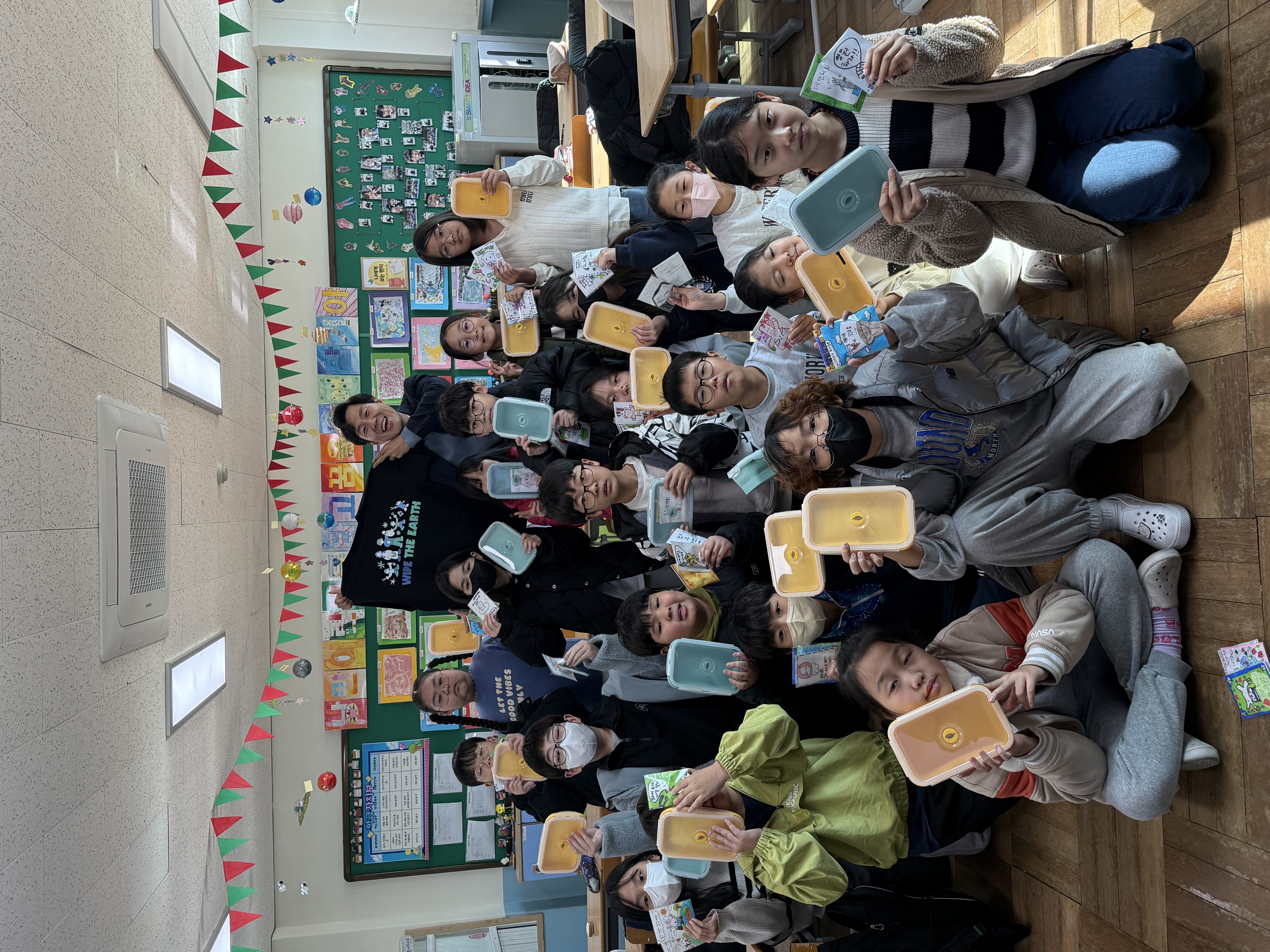 환경 실천 앞장서는 삼계초 4학년, 와이퍼스 황승용 대표와 함께 특별 환경교육 진행 - 관련이미지1