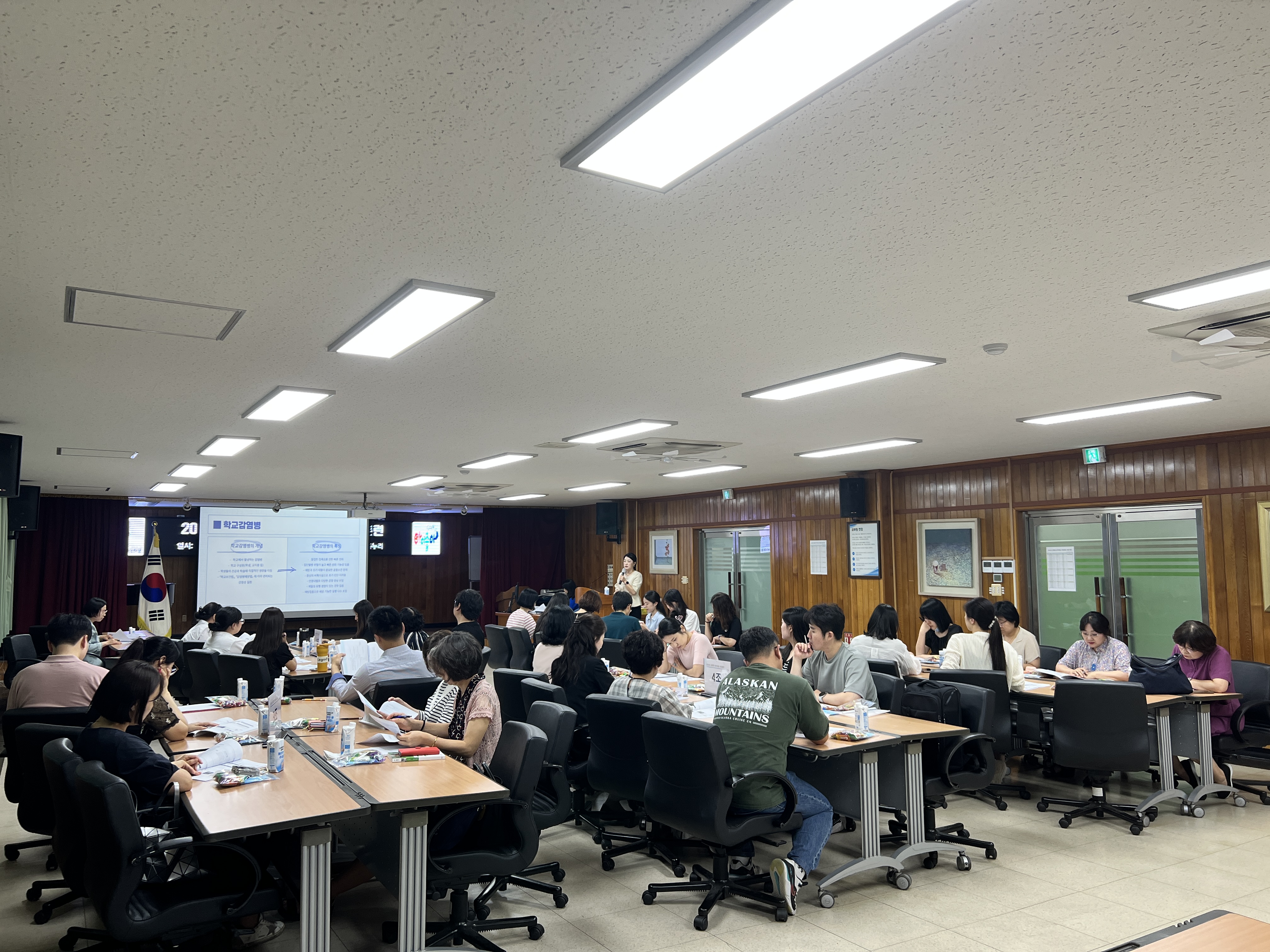 거창교육지원청, 감염병 위기대응 모의훈련 실시 - 관련이미지1