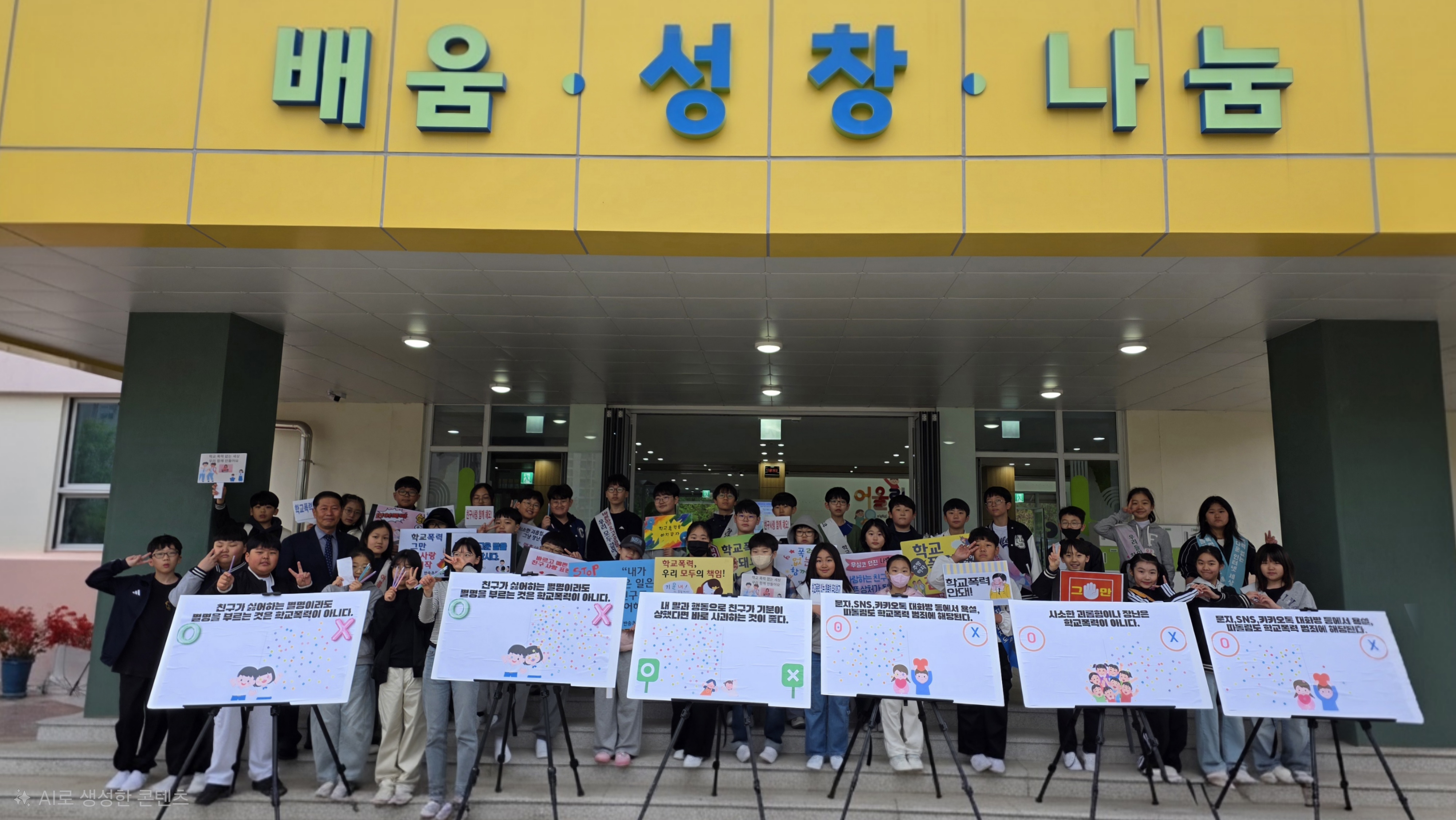 반송초, 학생자치회 중심의 학교폭력 예방 캠페인 운영 - 관련이미지3