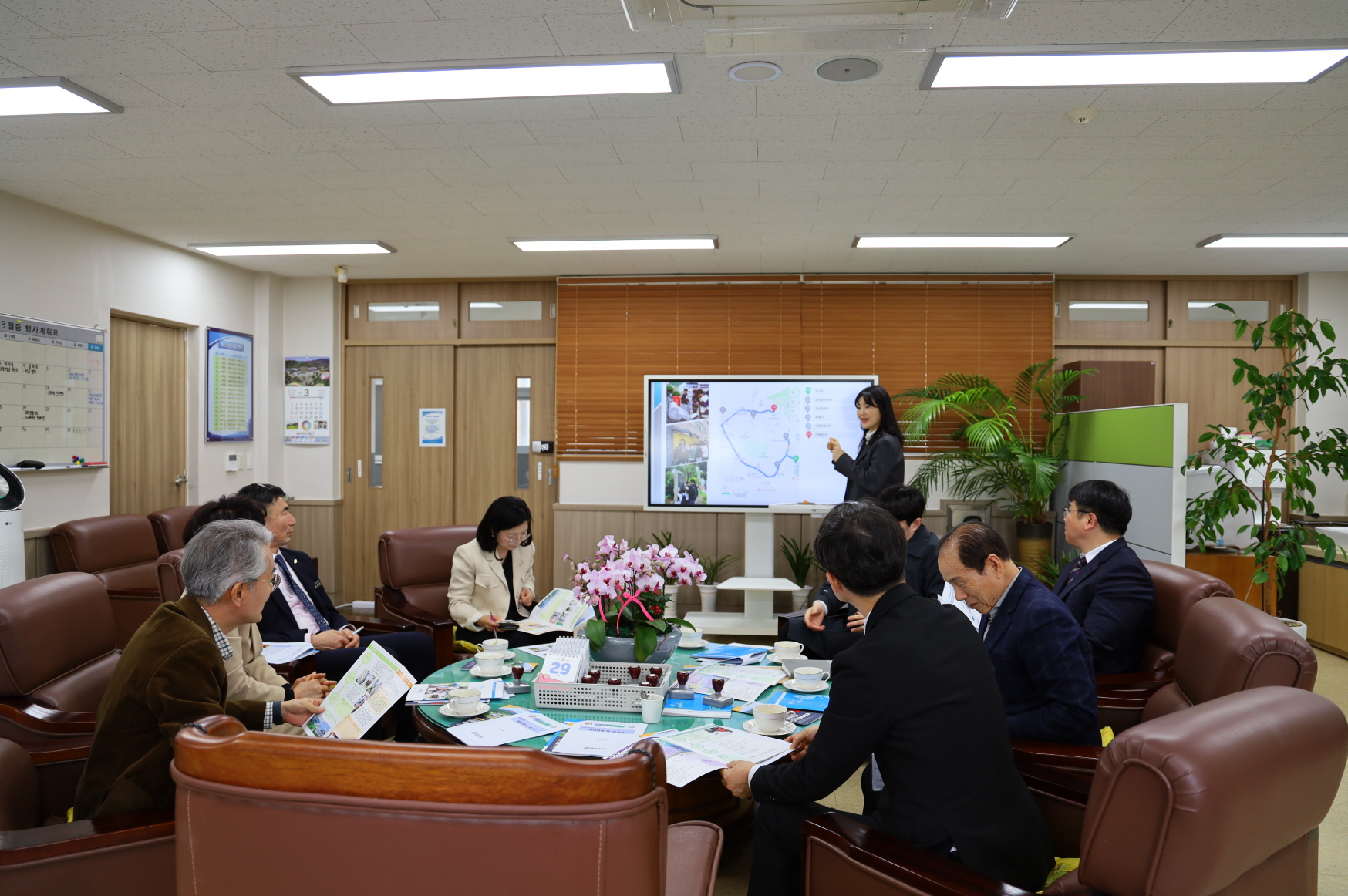 통영 동원중, 박종훈 교육감 본교 방문 - 관련이미지1