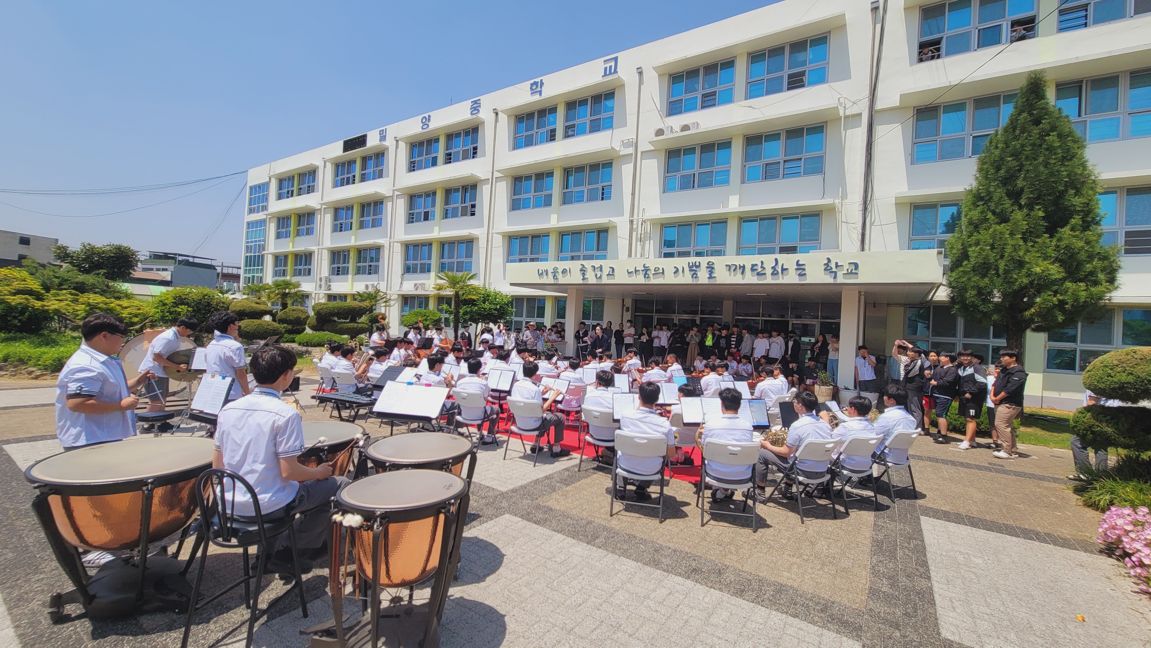 하모니로 만든 기적 밀양중학교 오케스트라의 빛나는 성과 - 관련이미지2