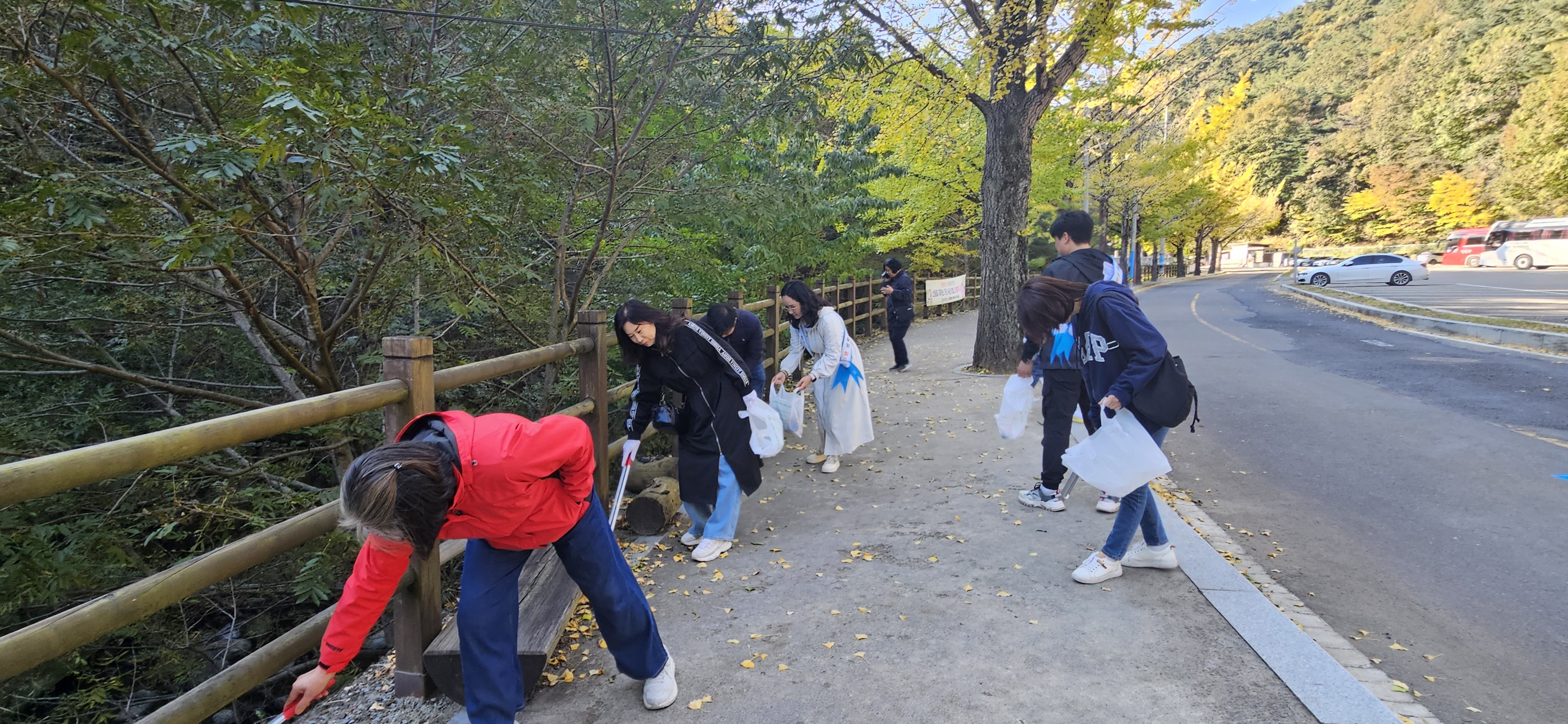 창녕교육지원청, 교육장과 함께하는 플로킹 행사 열어 - 관련이미지1