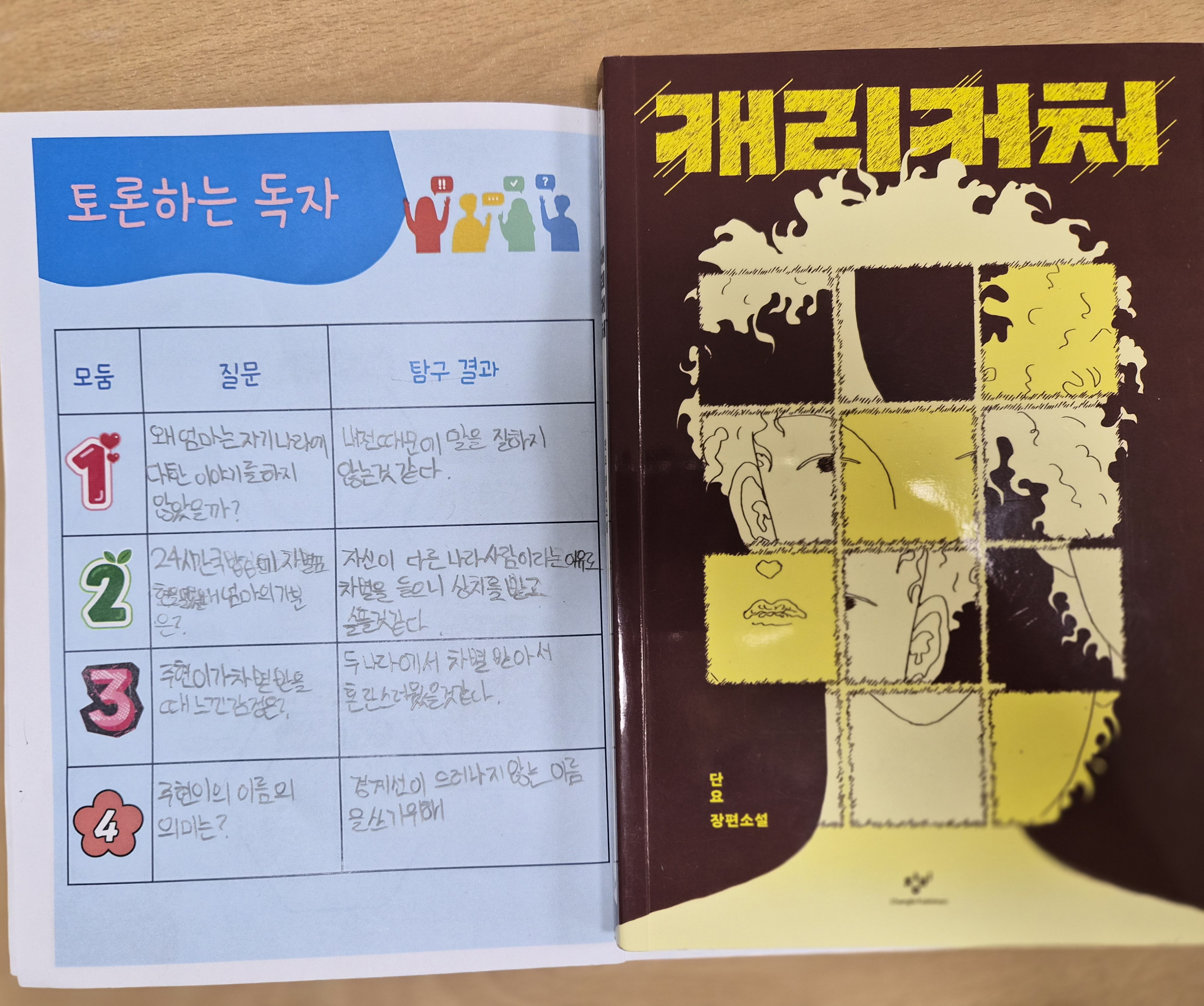 함안교육지원청, 자유학기 연계 비경쟁 독서토론회 운영 - 관련이미지2