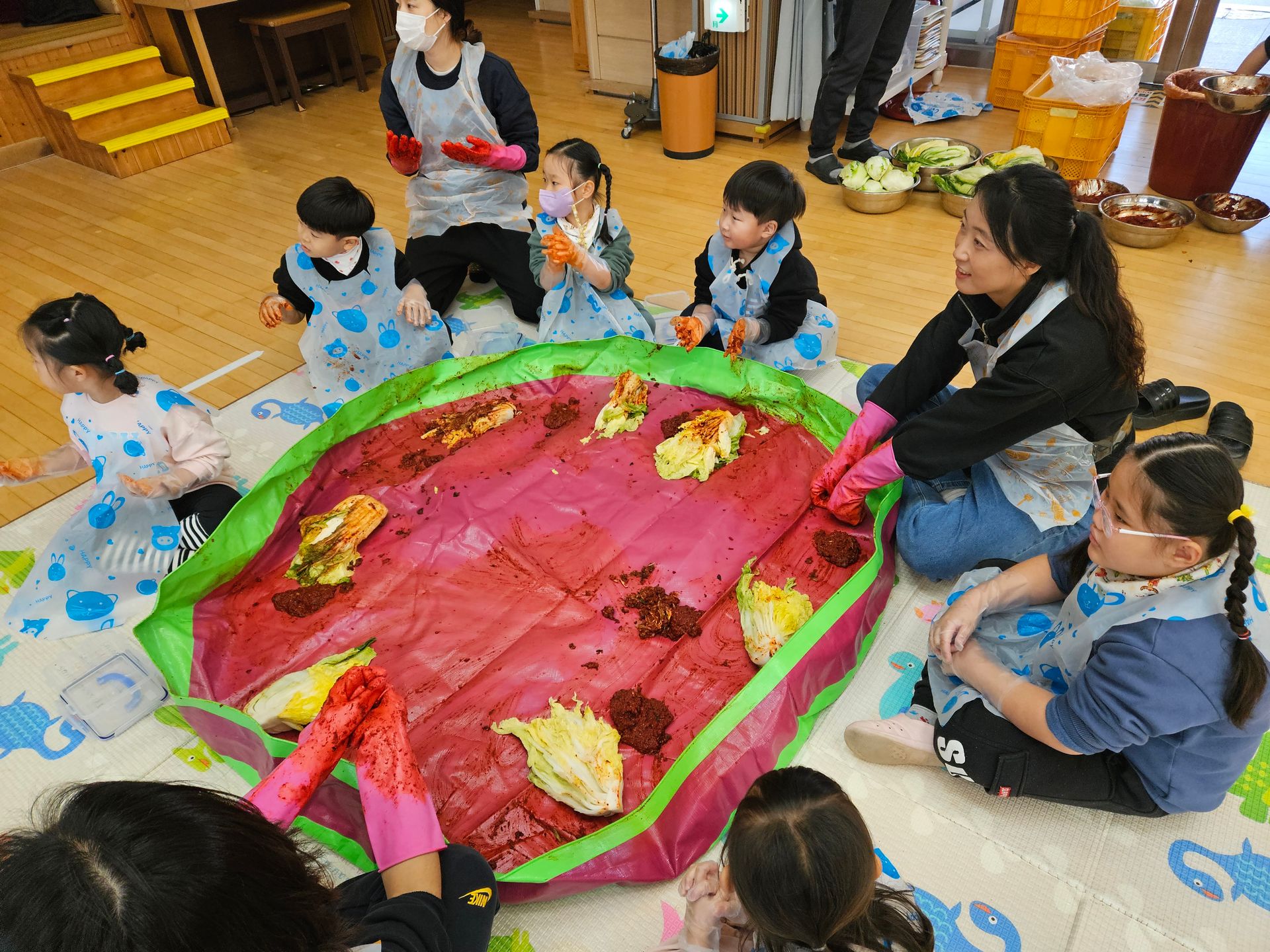 천령유, 2024.겨울맞이 김장 체험활동 실시 - 관련이미지2