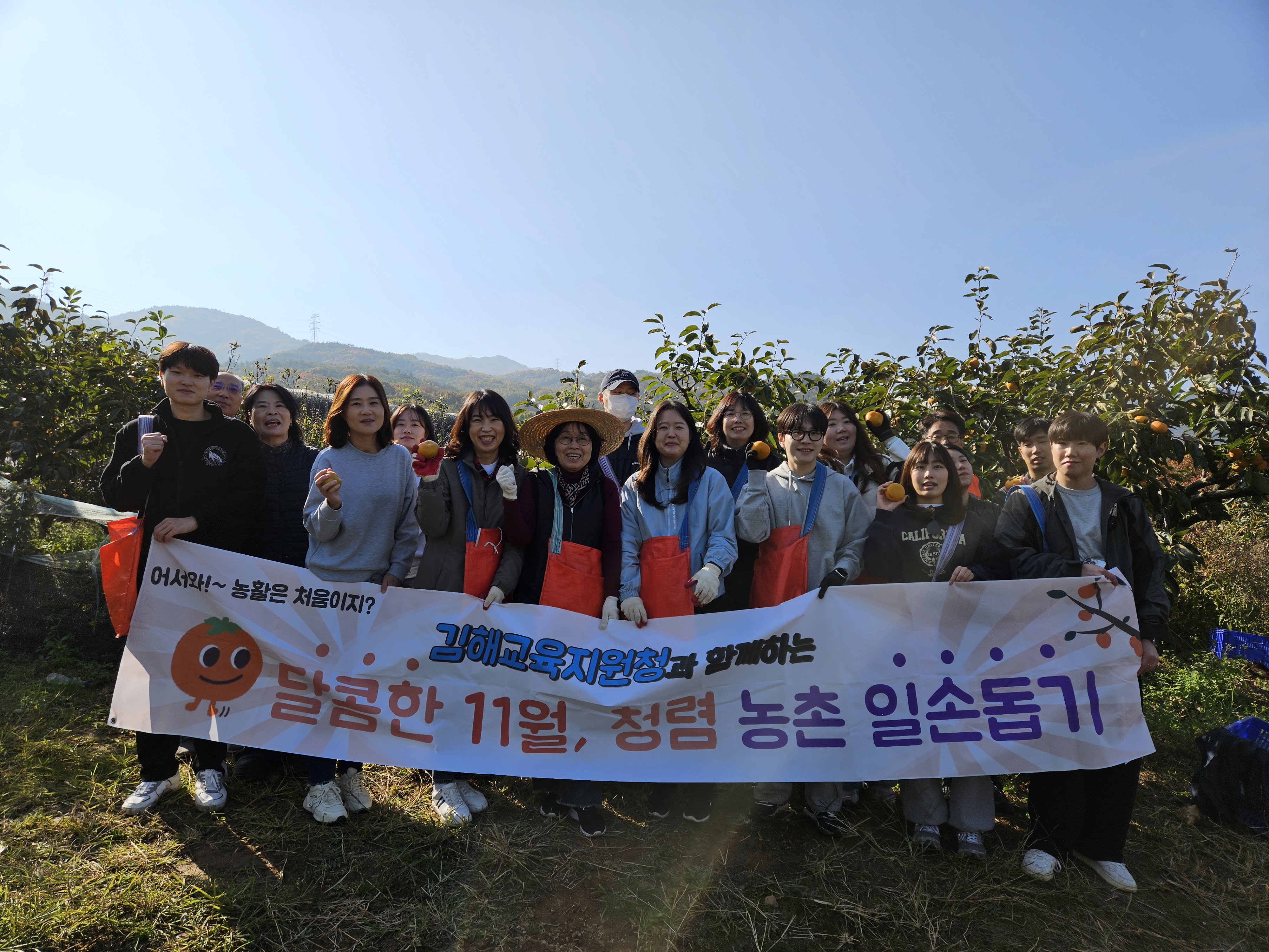 김해교육지원청, 단감으로 피워낸 청렴 향기 - 관련이미지1