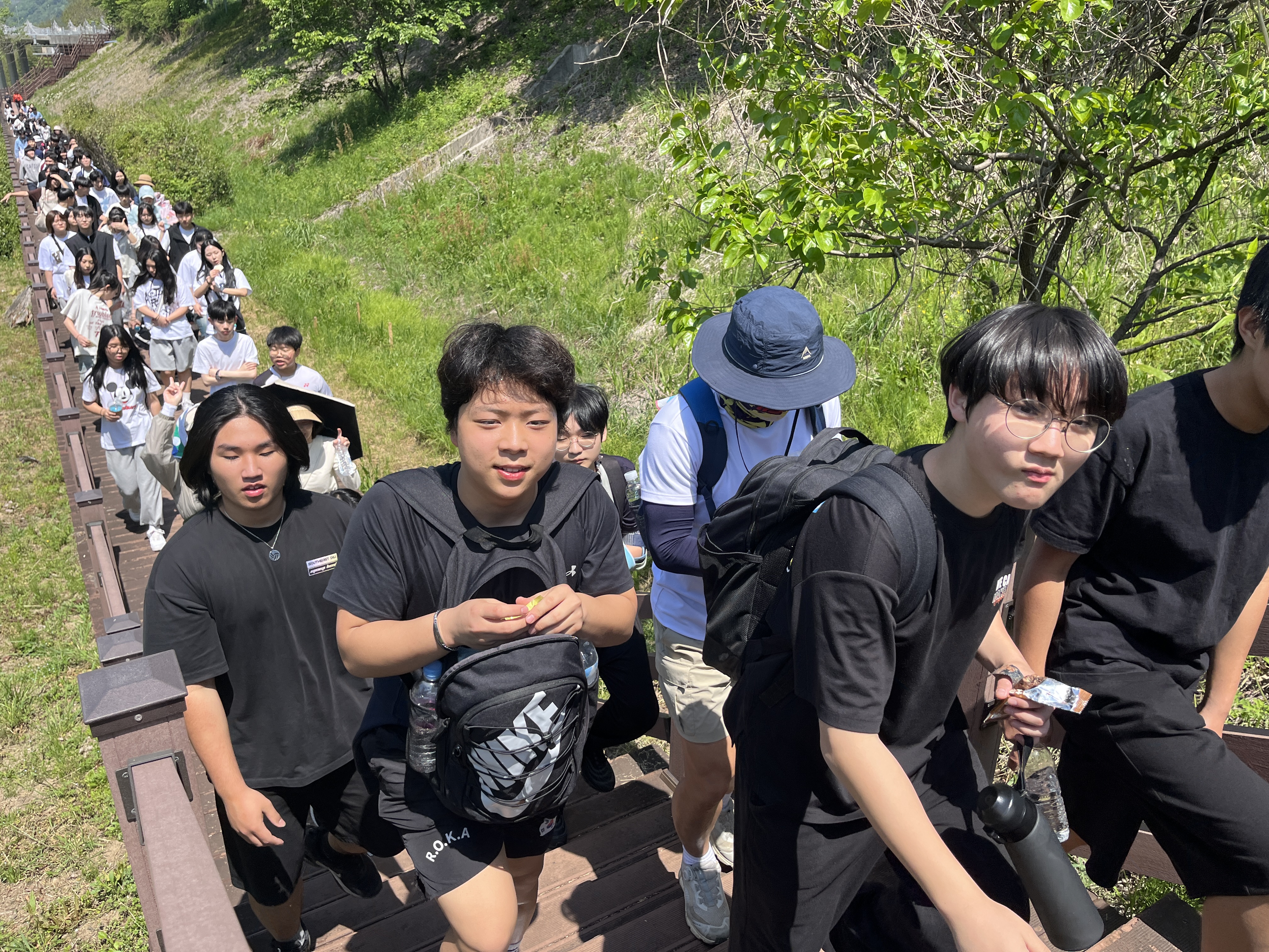 한다사중, 섬진강 따라 걸으며 생태 감수성 키우다 - 관련이미지2