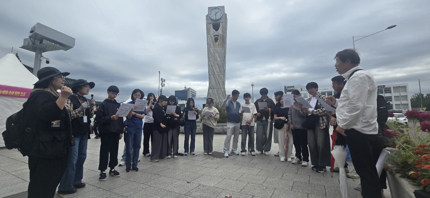 민주학교 곤명중, 광주·남원 의거 유적지 순례 활동 - 관련이미지1