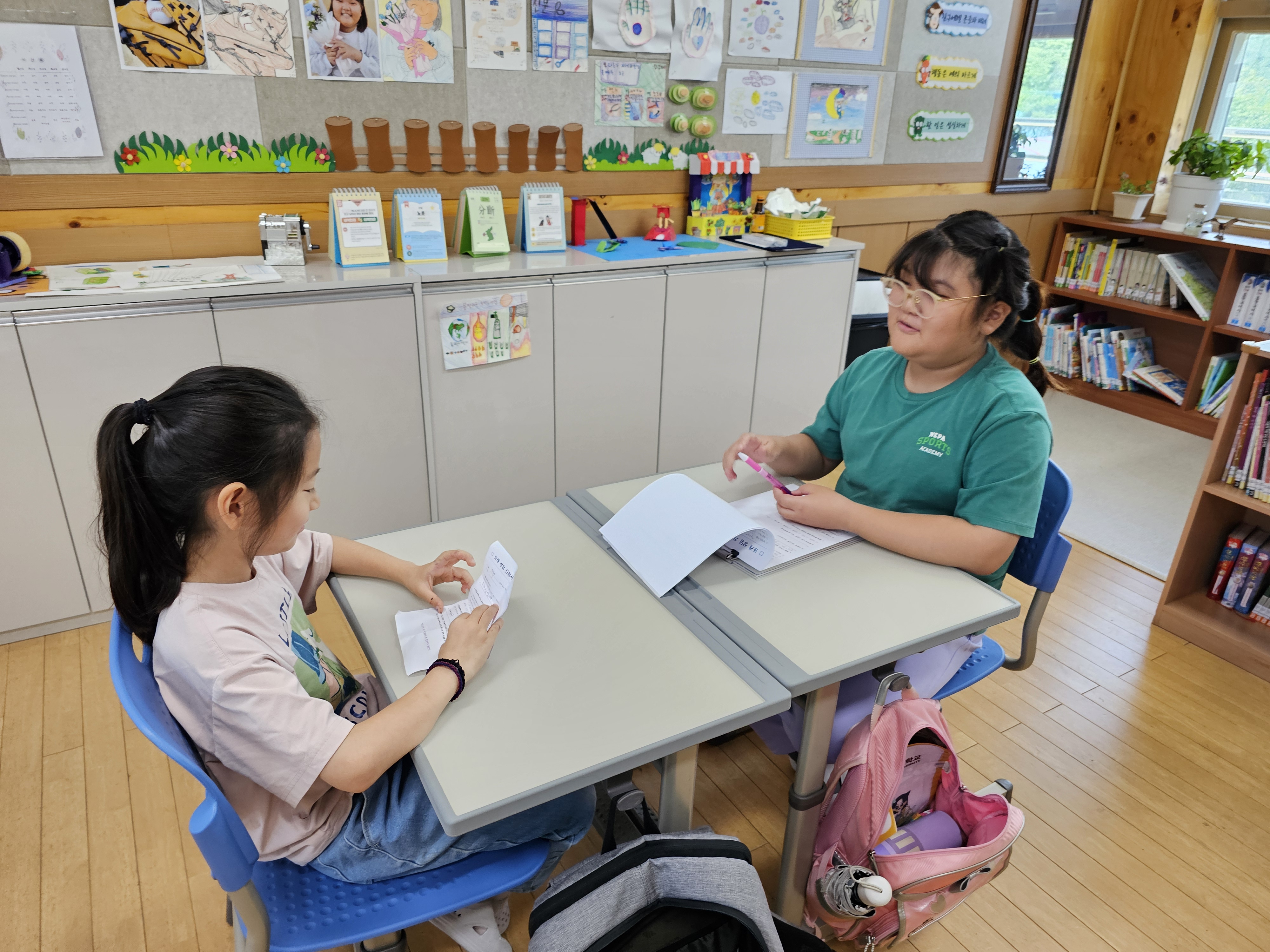백전초, 백전 친구랑 톡톡! 마음 상담소 운영 & 함께라서 괜찮아! 캠페인 실시 - 관련이미지2