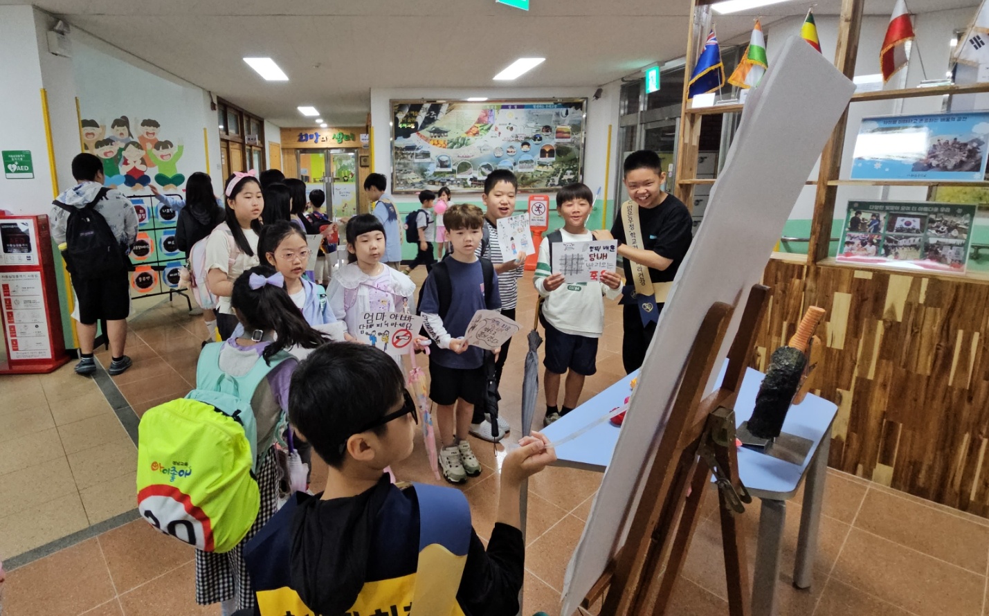 가좌초, ‘담배연기 없는 행복한 우리학교’ 등굣길 캠페인 - 관련이미지2