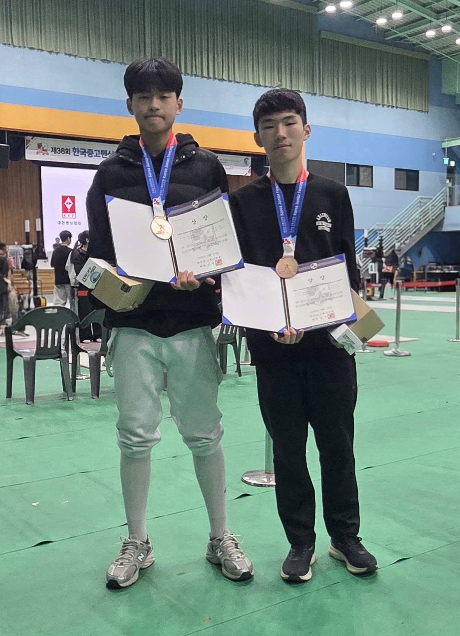 진주제일중, 펜싱부 전국대회 단체,개인 동메달 쾌거 - 관련이미지2