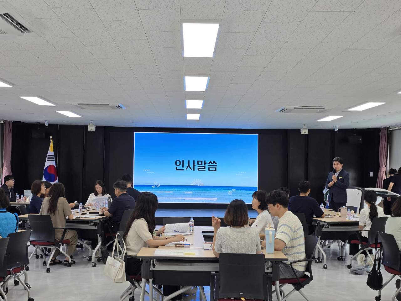 함안교육지원청, 학교 감염병 위기·대응 모의훈련 연수 실시 - 관련이미지1