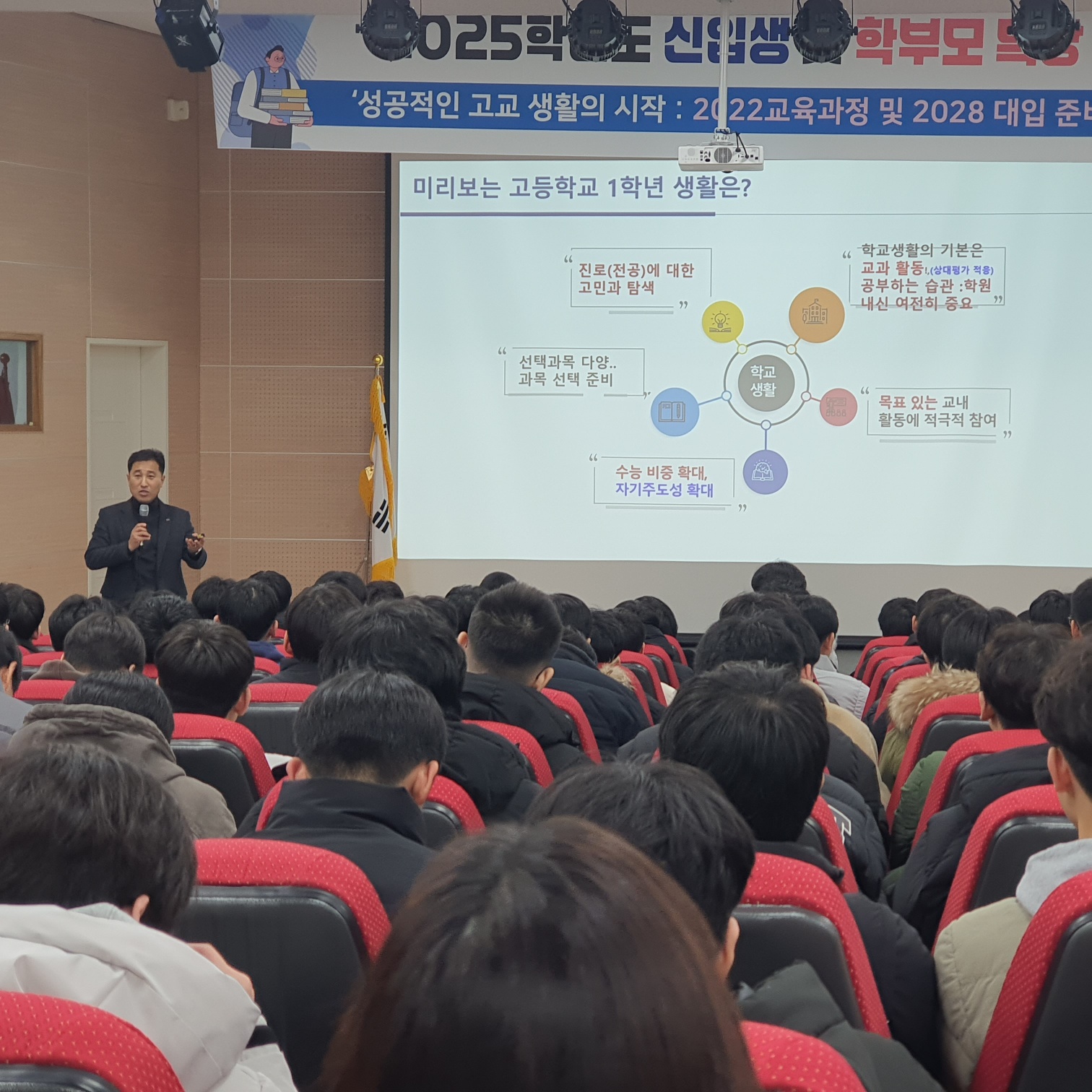 창원중앙고, 신입생 및 학부모 대상 고교학점제와 2028 대입 준비 OT  - 관련이미지1