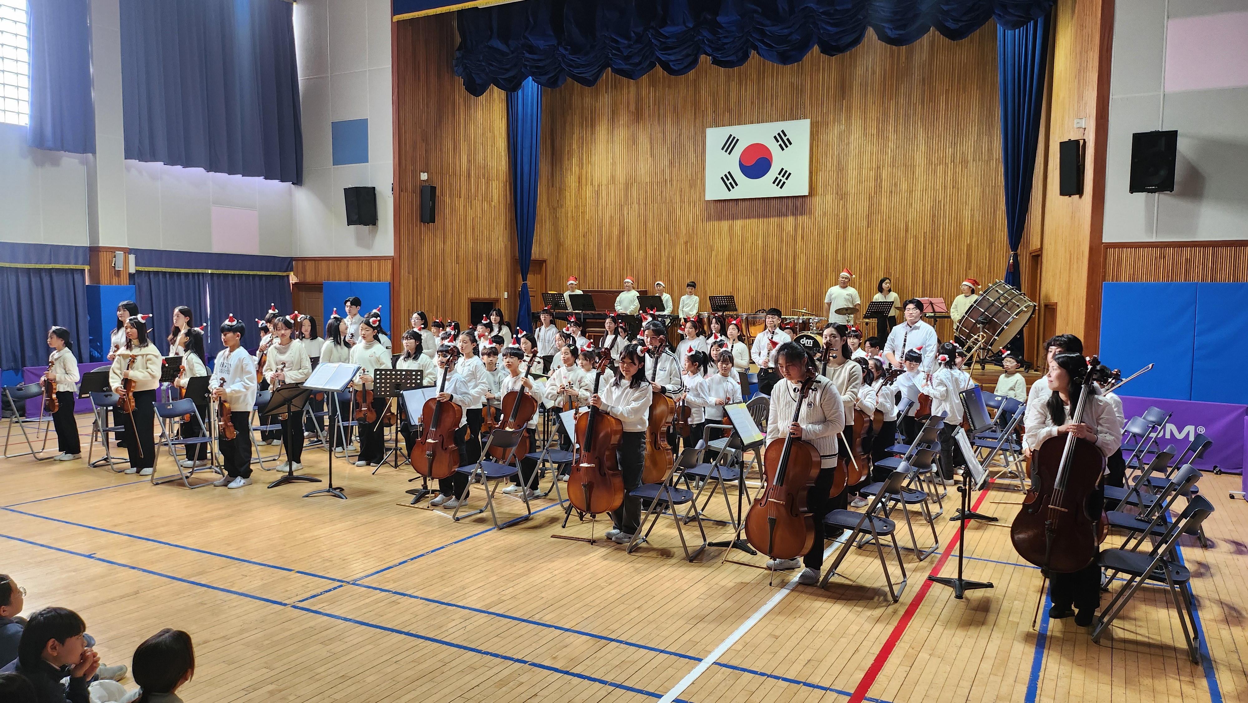 사랑과 희망으로 물든 겨울 무대, 삼정자초 관현악단 <슈퍼스타S> 연말 미니 콘서트 실시 - 관련이미지2