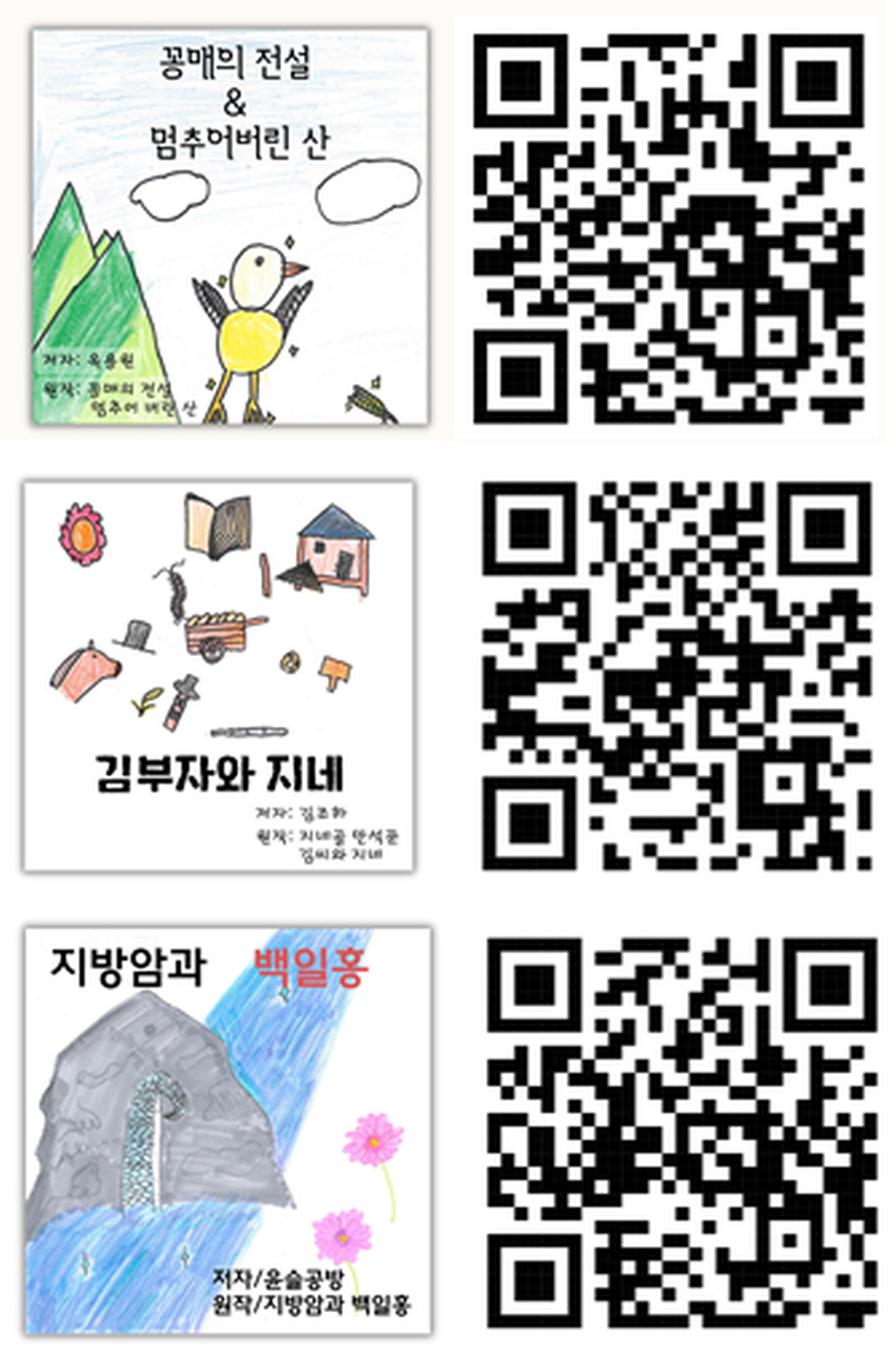 청암분교, 전교생이 동화 작가 하동 청암분교, 우리가 만든 동화책! 학생 작가 사인회 열려 - 관련이미지2