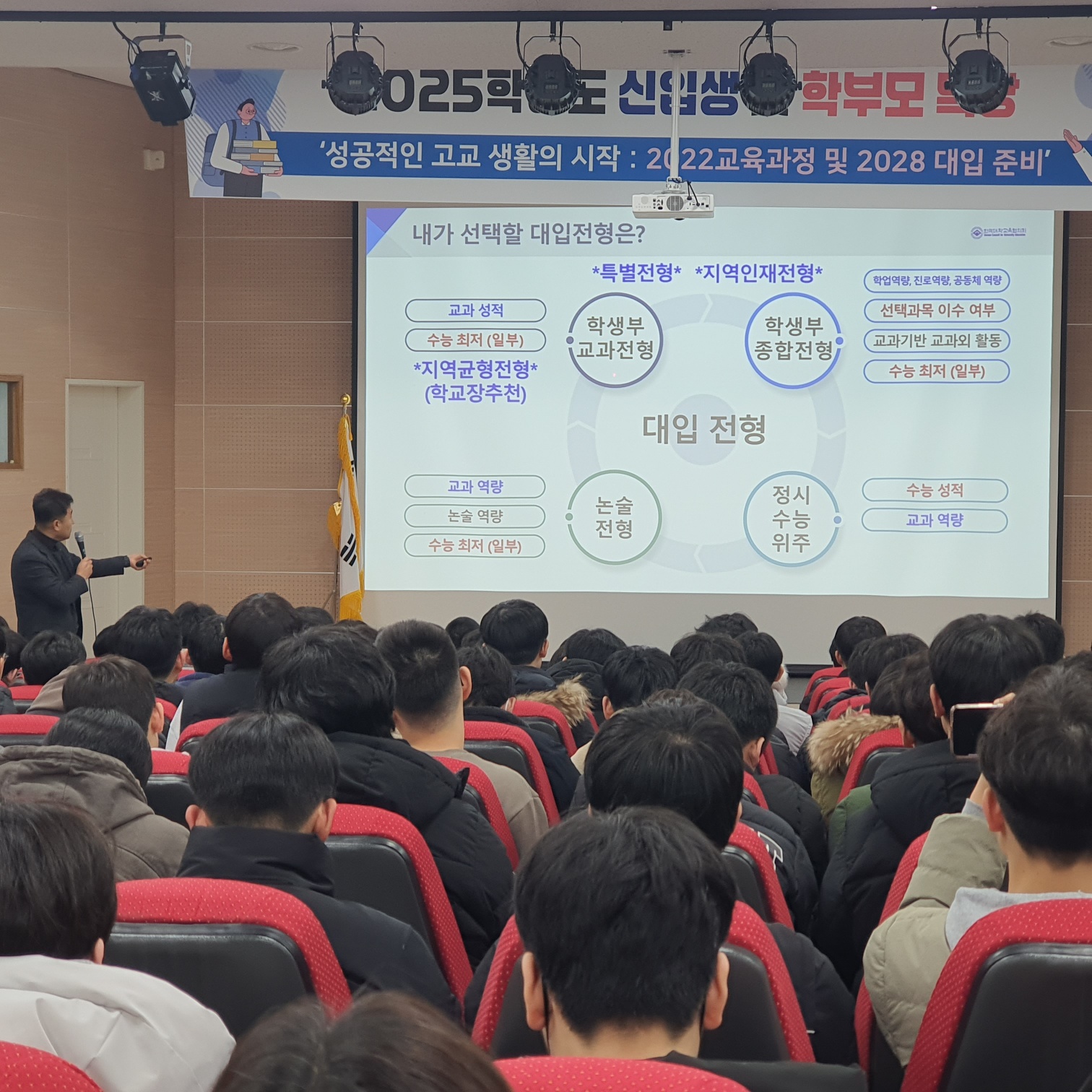 창원중앙고, 신입생 및 학부모 대상 고교학점제와 2028 대입 준비 OT  - 관련이미지2