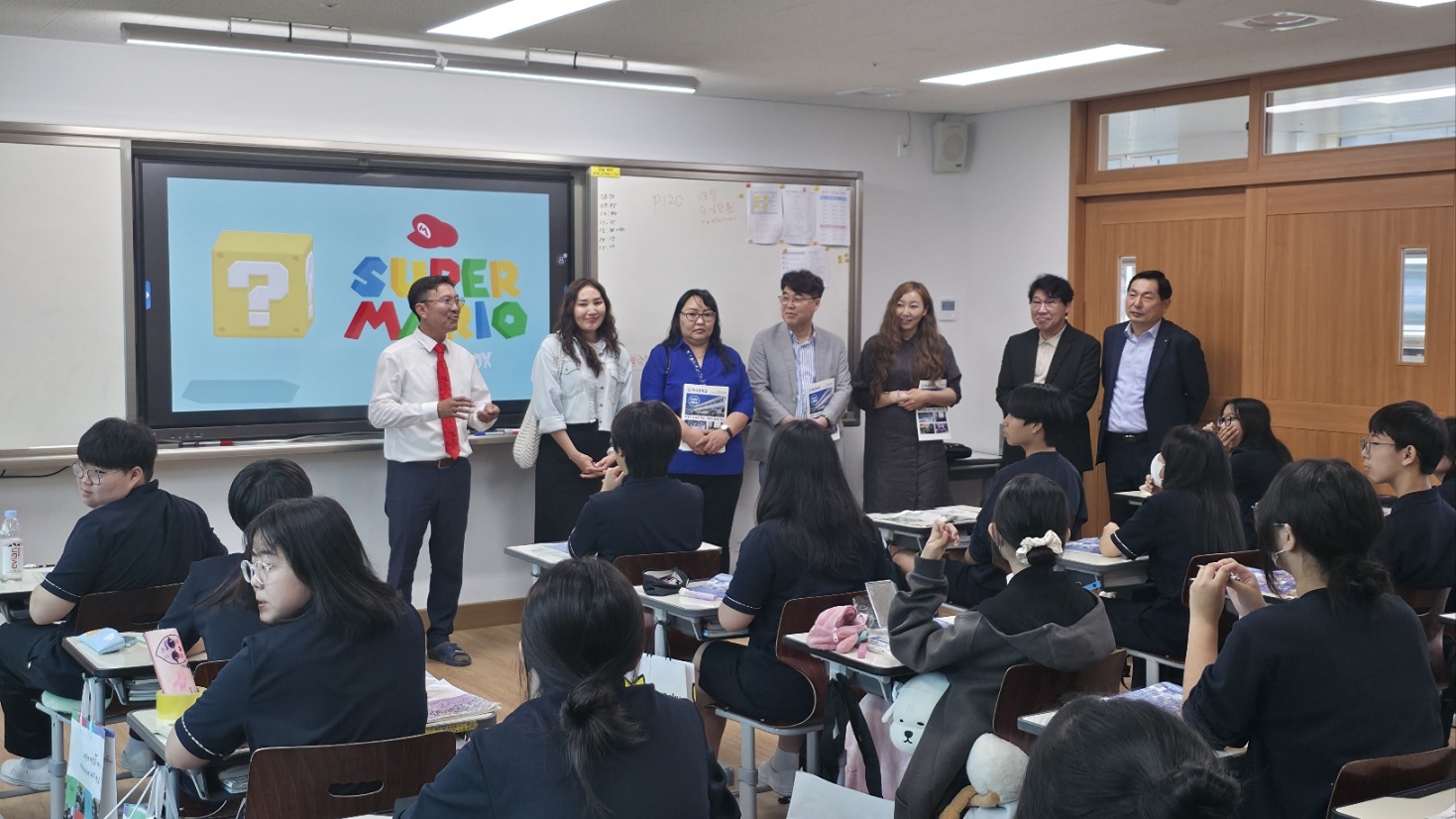 몽골 울란바도르시 7학교, 의신중학교 방문 - 관련이미지2