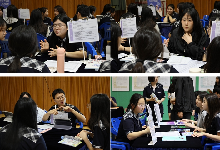 명덕고, 선배가 이끄는 ‘교육과정 박람회’ 눈길... 3학년 멘토링 빛났다 - 관련이미지3