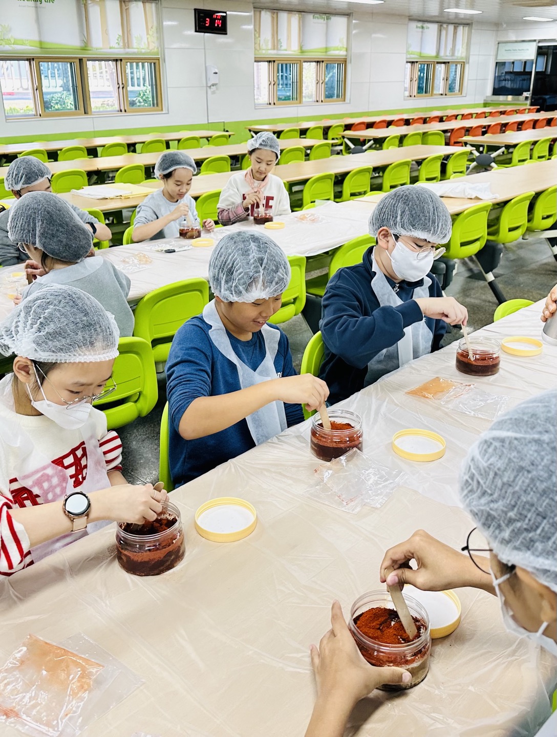 안남초, 전통의 맛 우리의 식탁의 의미 살리는 지속 가능한 식생활 체험활동 실시  - 관련이미지1