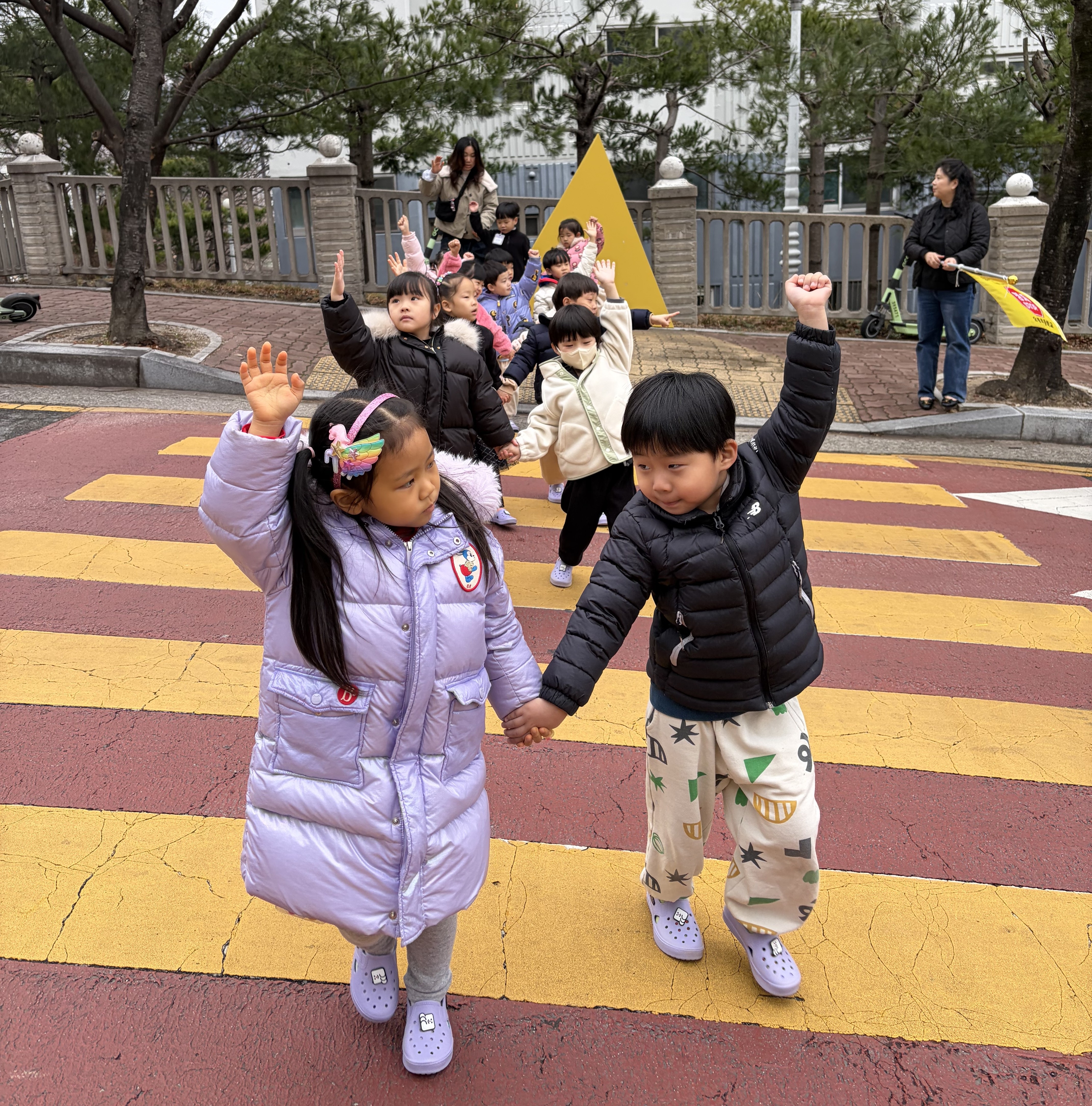 오봉유치원, 2026. 신학기 등하원 안전교육 실시 - 관련이미지1