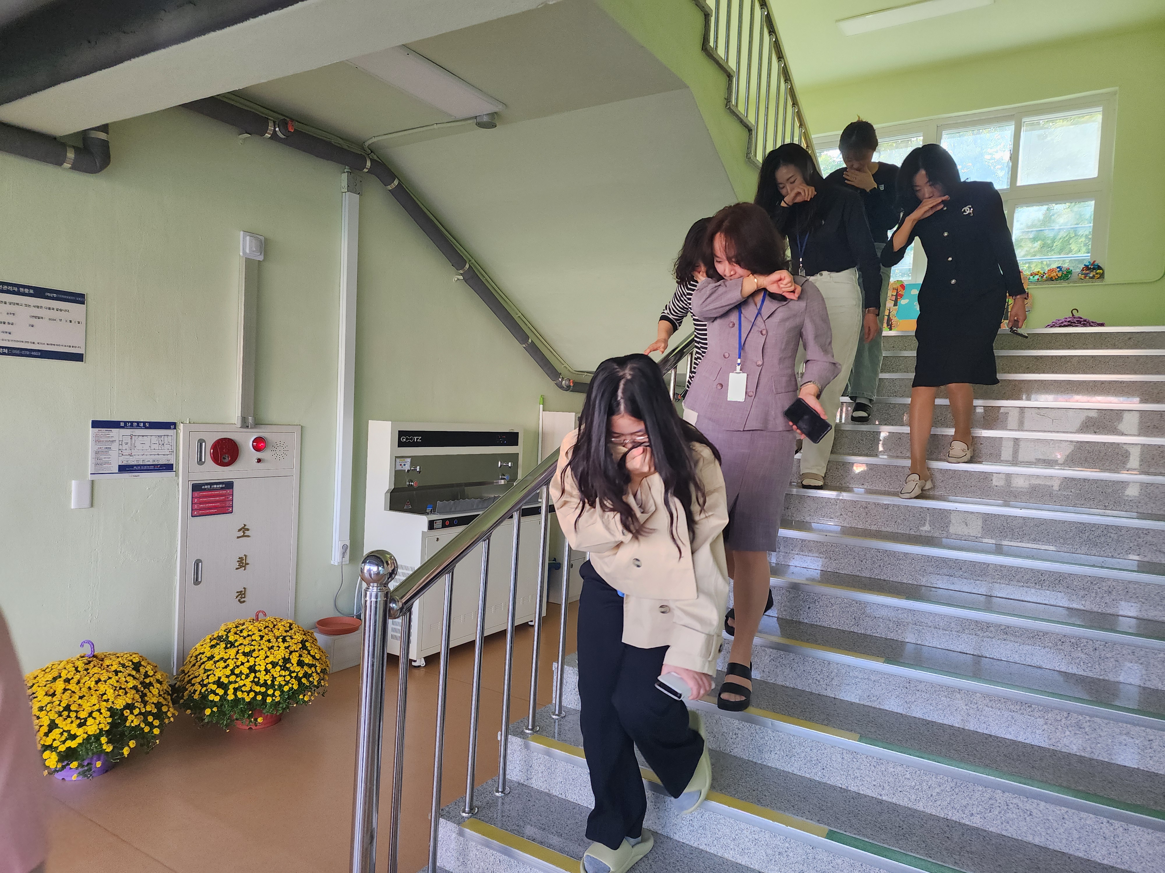 24.10.16. 상남초등학교 소방훈련 - 관련이미지