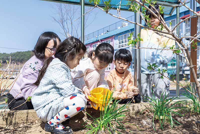 진주 수곡초 아이들