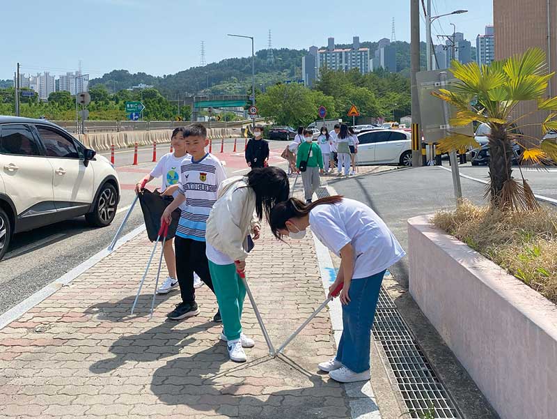 빗물받이 줍깅